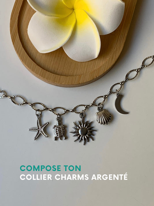 CHARMS l Collier inoxydable personnalisable