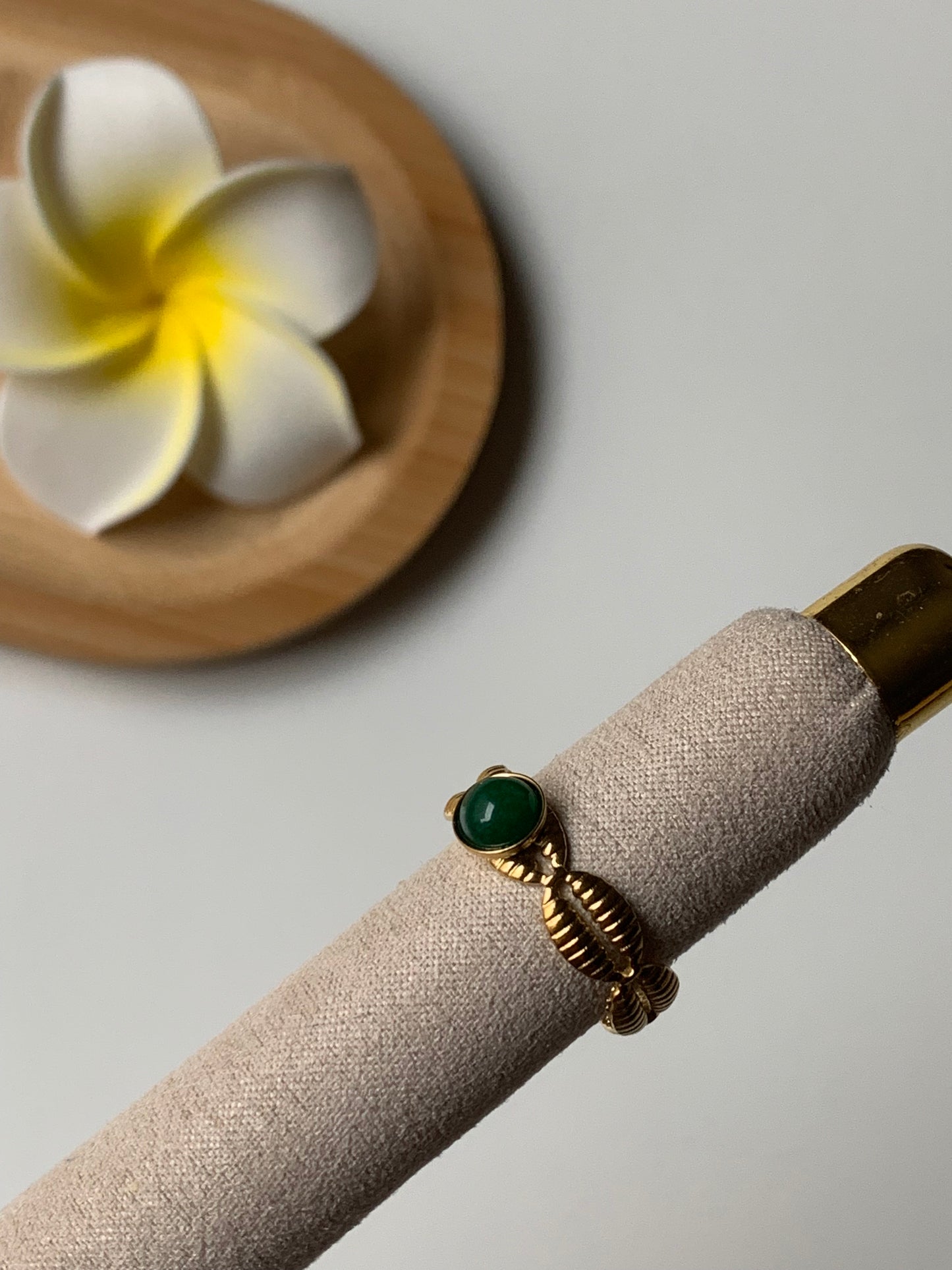 AVENTURINE l Bague inoxydable