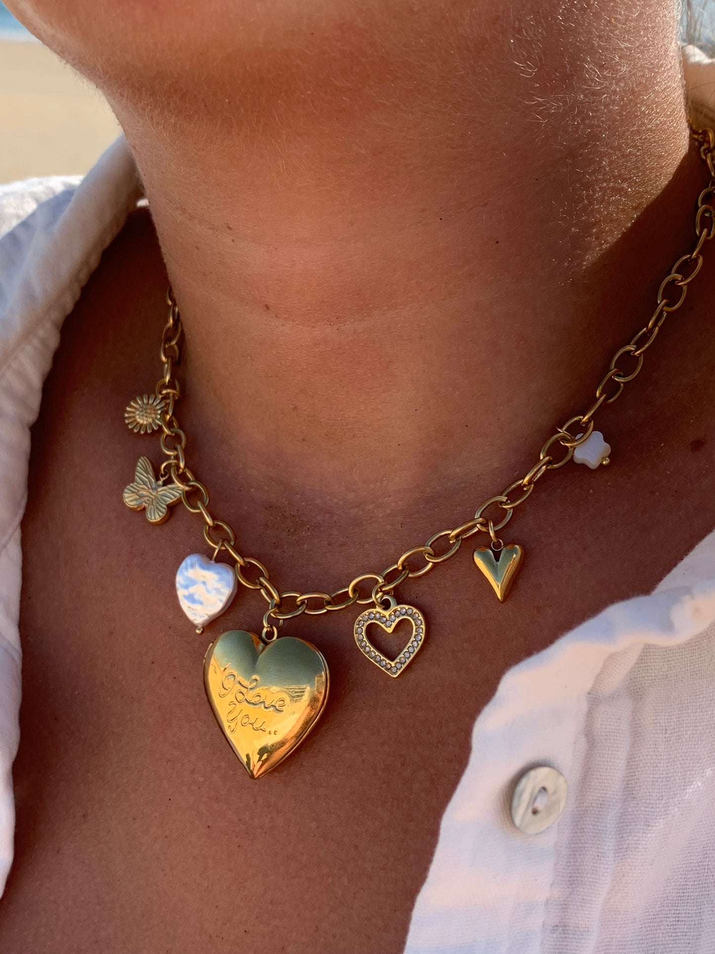 AMOR l Collier inoxydable