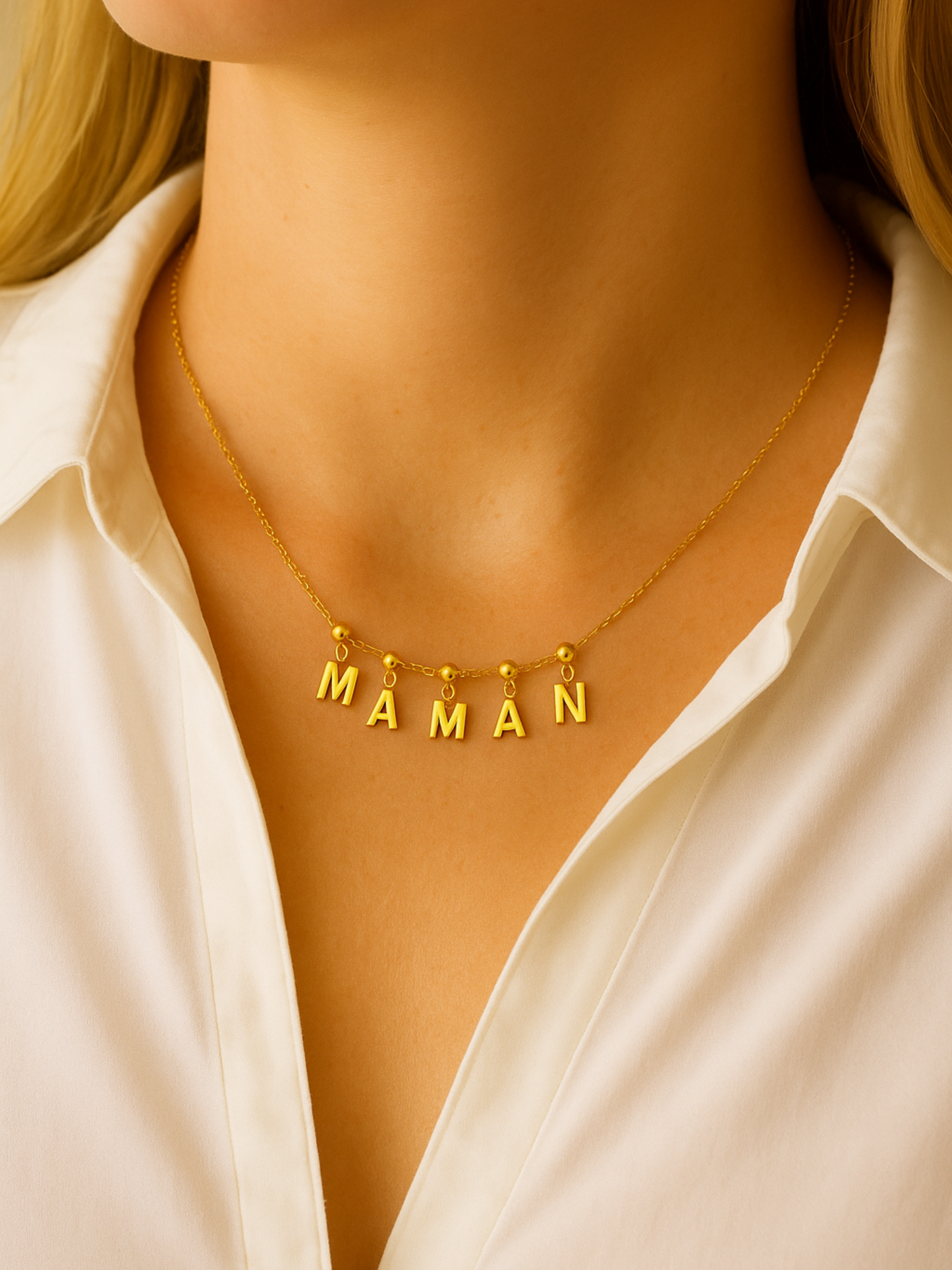 SIGNATURE l Collier inoxydable personnalisable