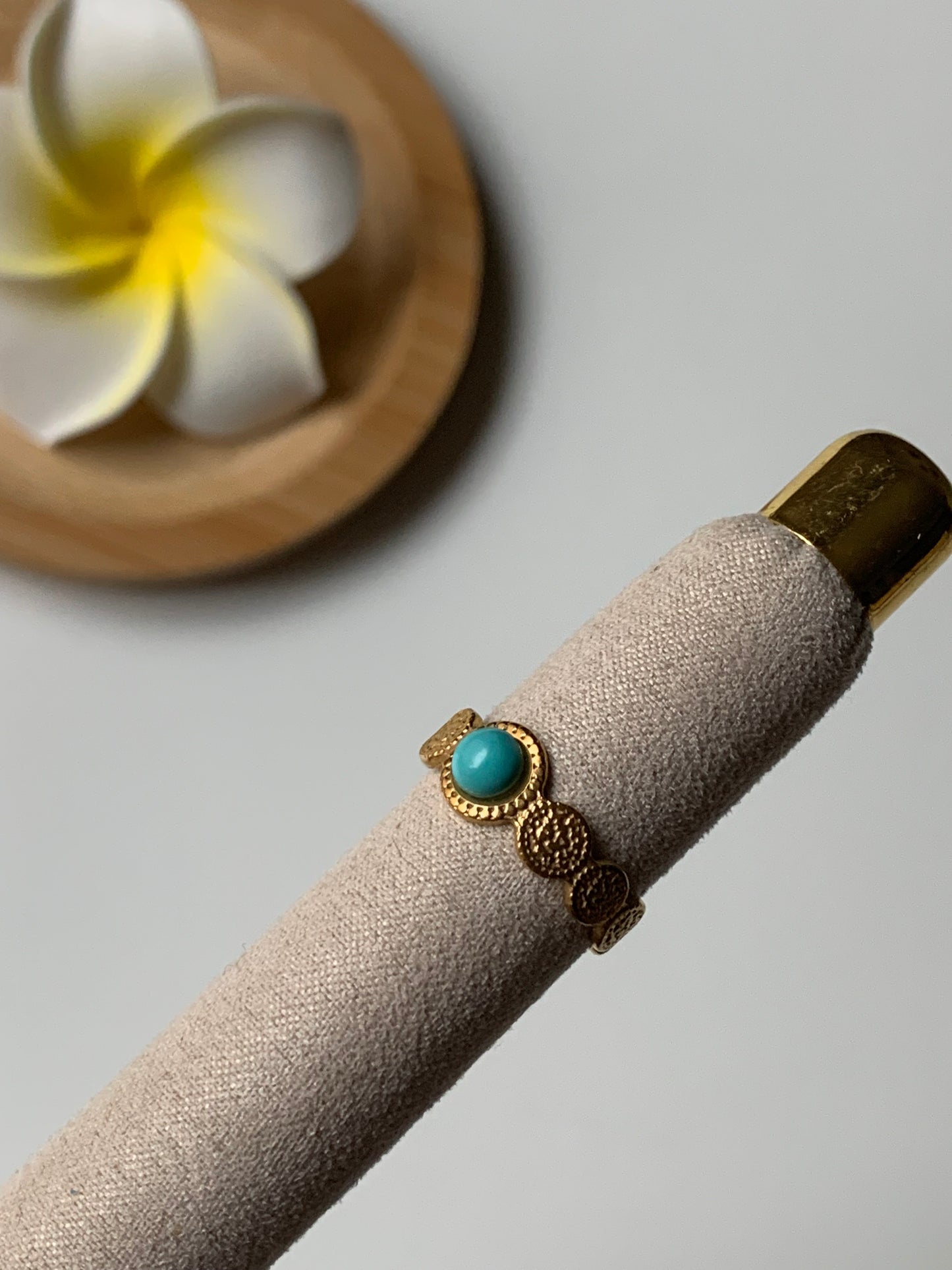 TURQUOISE l Bague inoxydable