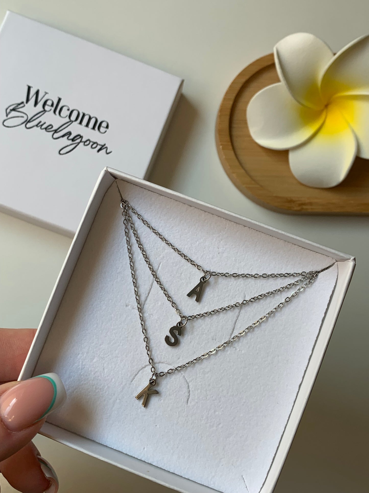 INITIAL l Collier inoxydable personnalisable