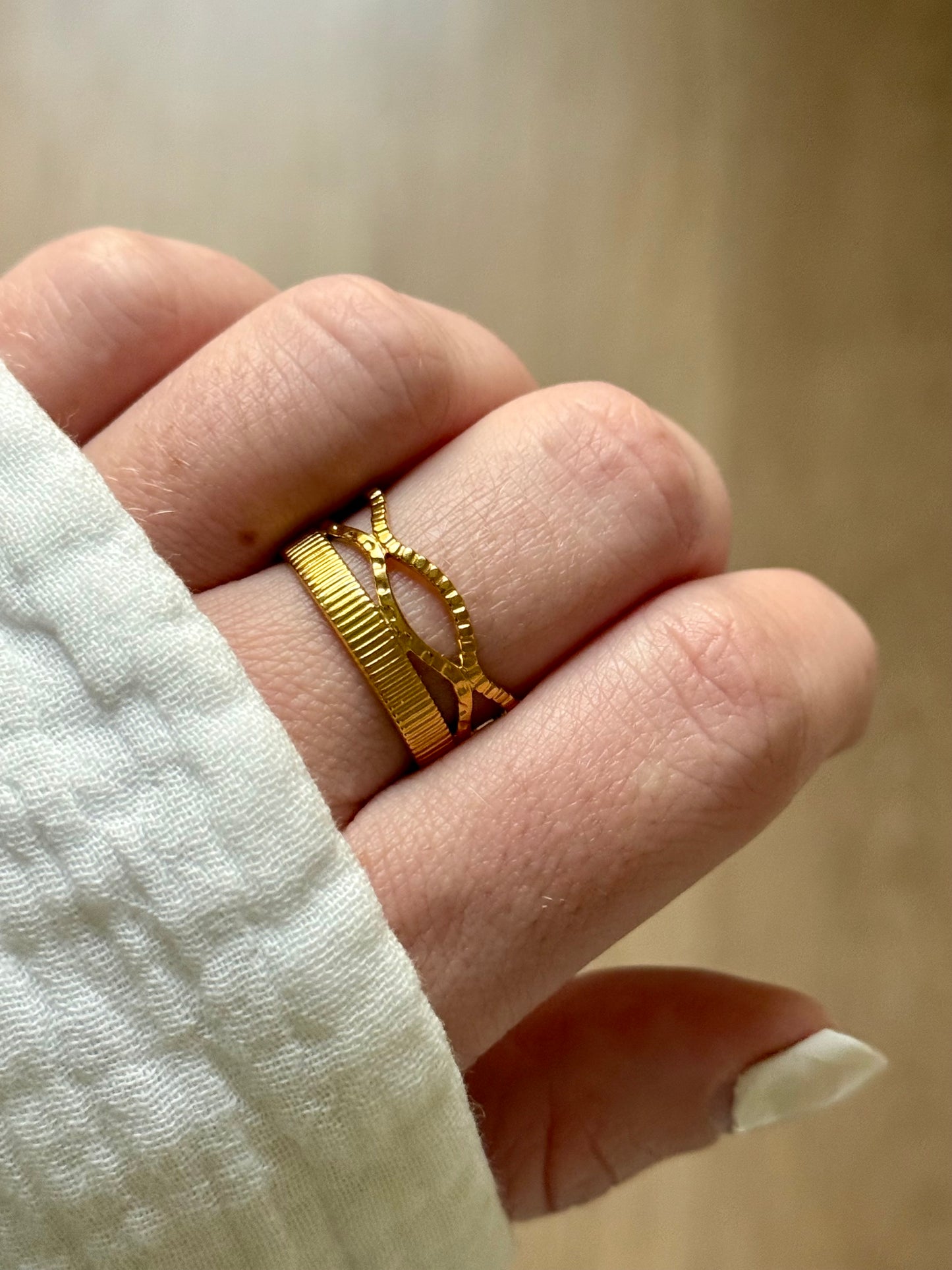 NEW l Bague inoxydable