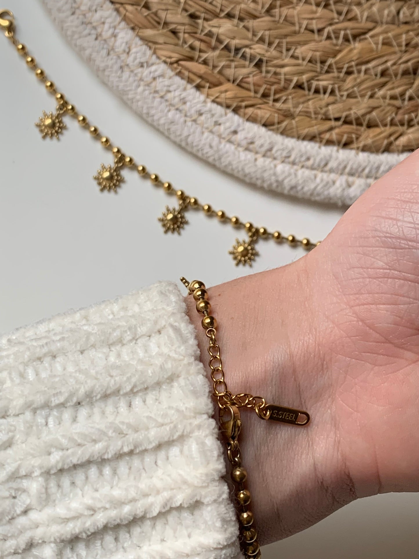 ASTRES - MINI SUN l Bracelet inoxydable