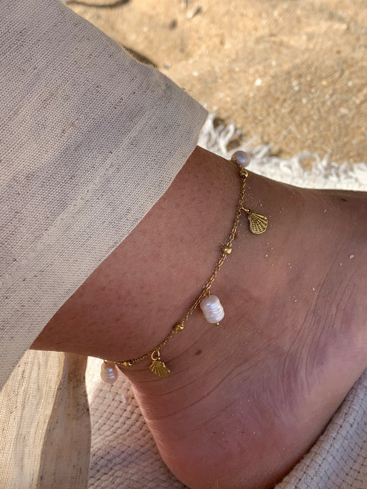 RIVIERA l Bracelet de cheville inoxydable