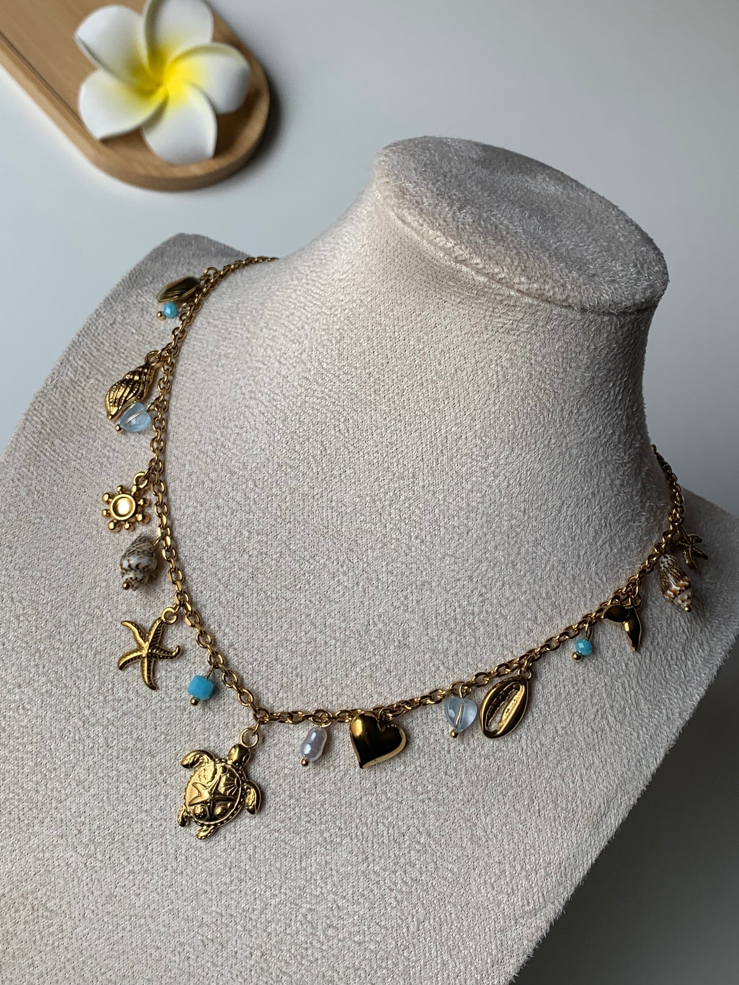 MARTINIQUE l Collier charms inoxydable