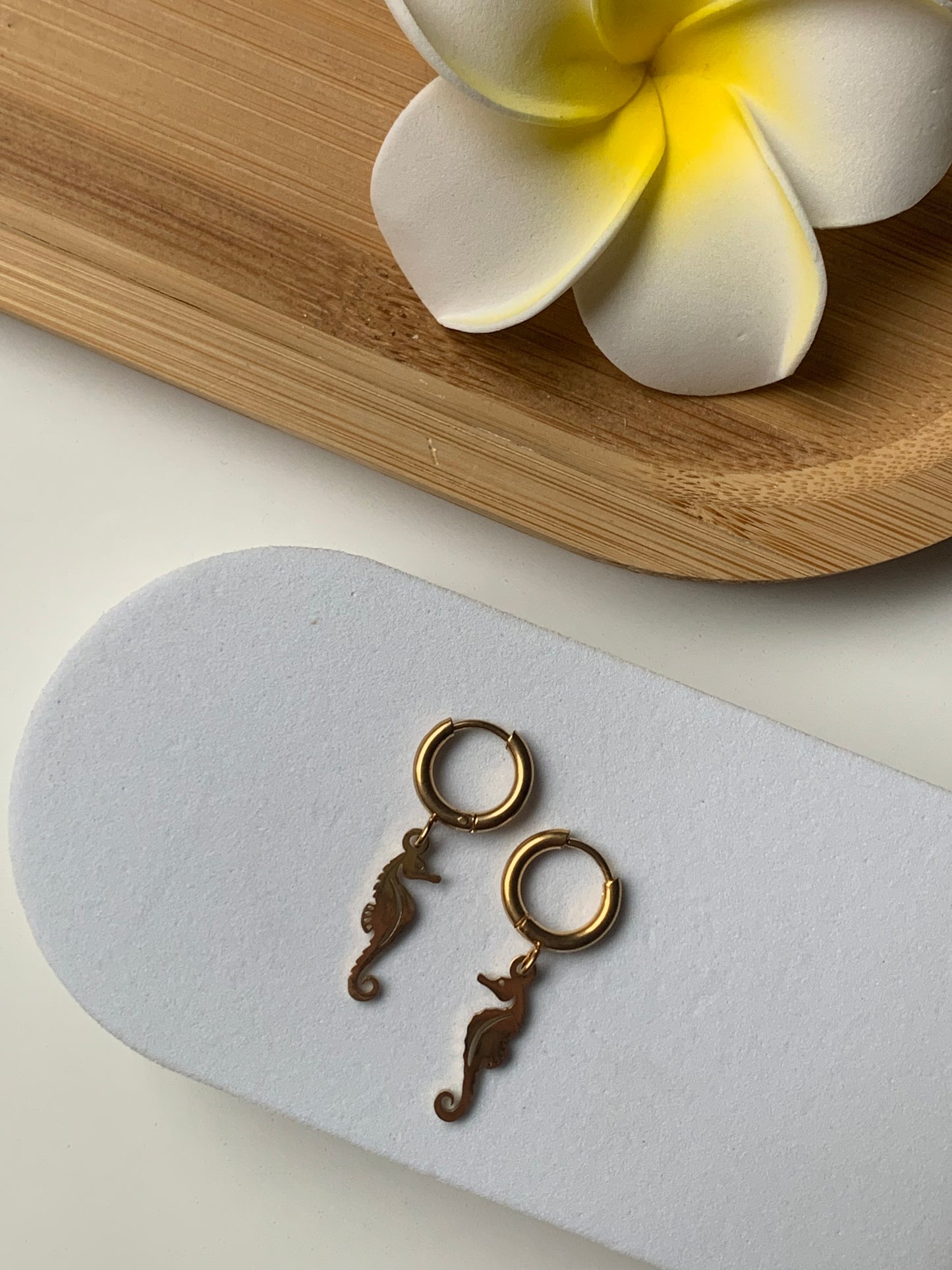 OCEAN MOOD - AQUA l Boucles inoxydables