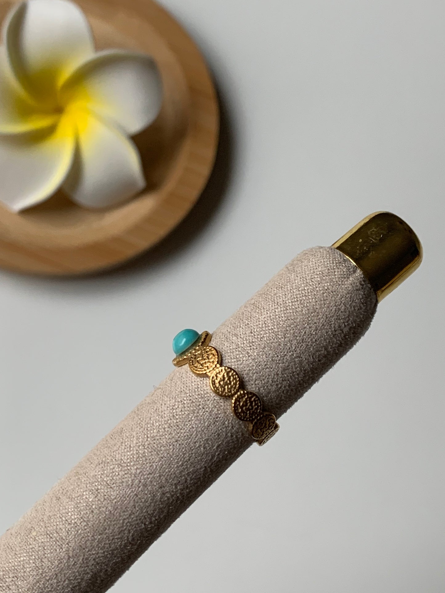 TURQUOISE l Bague inoxydable