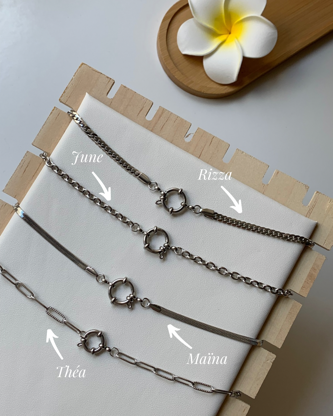 MAÏNA l Collier inoxydable