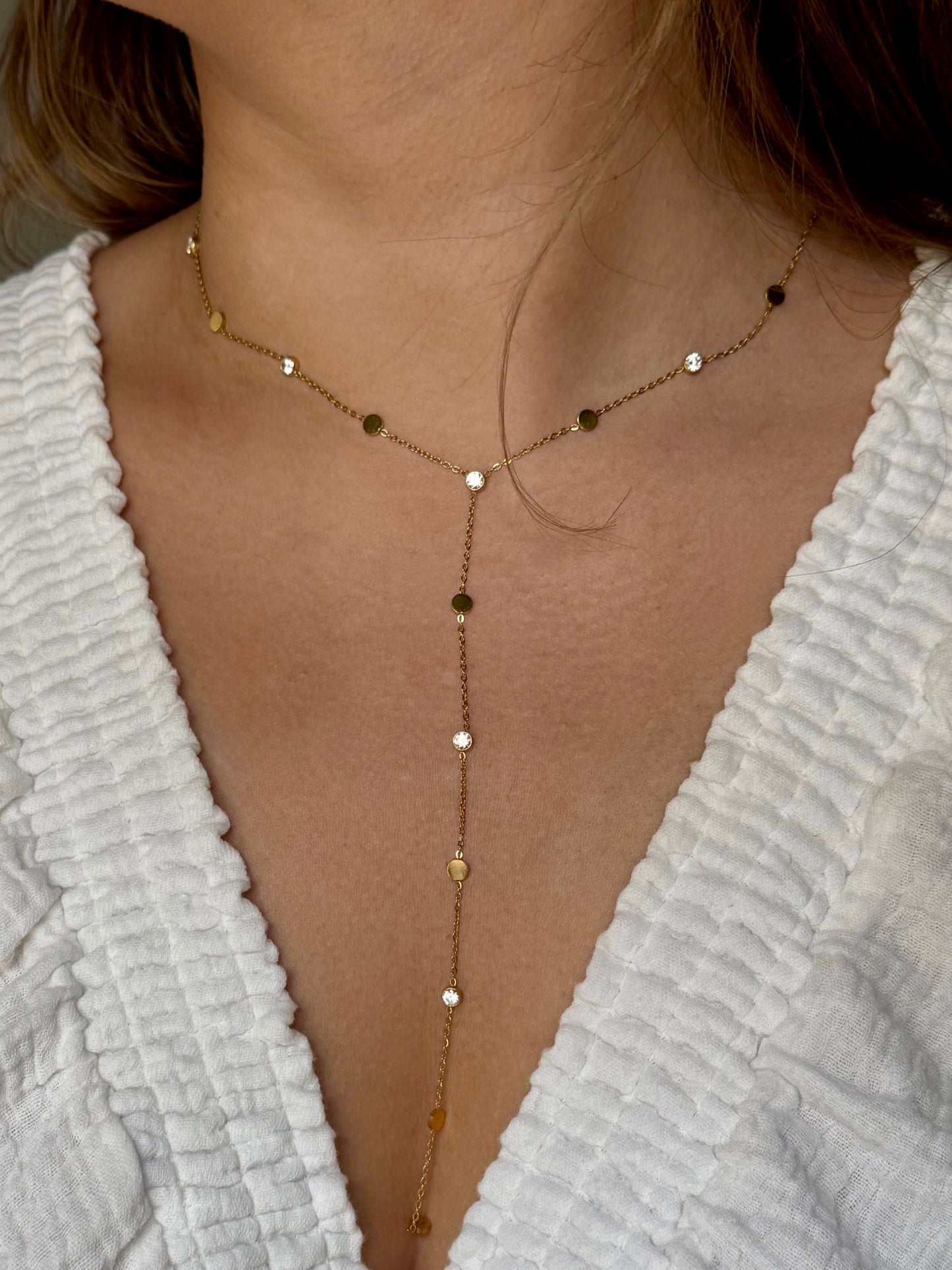 AMAYA l Collier Y inoxydable