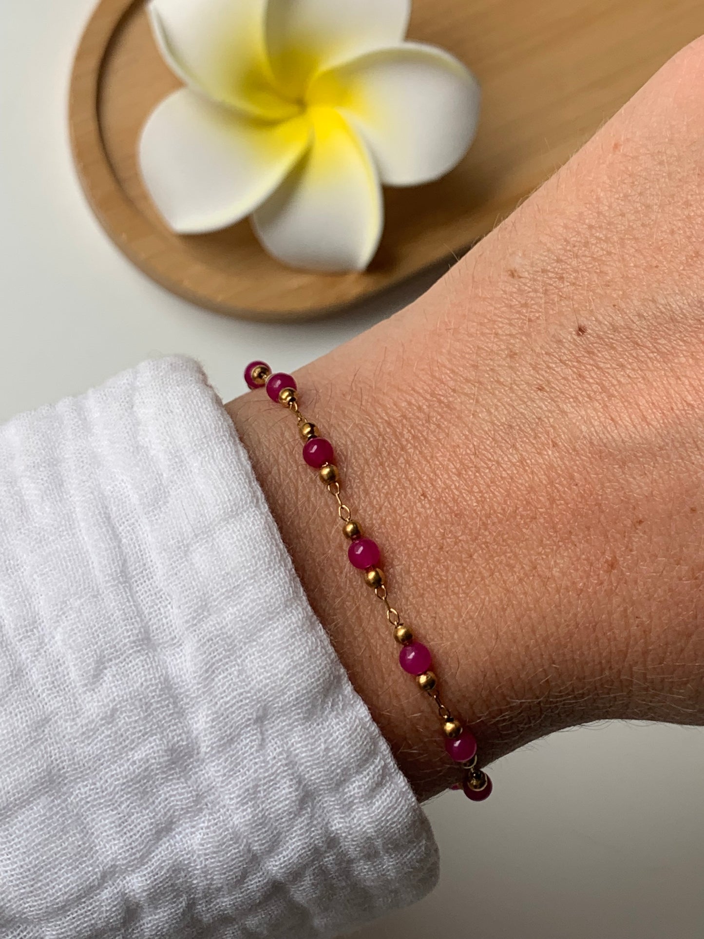 LEÏLA l Bracelet inoxydable