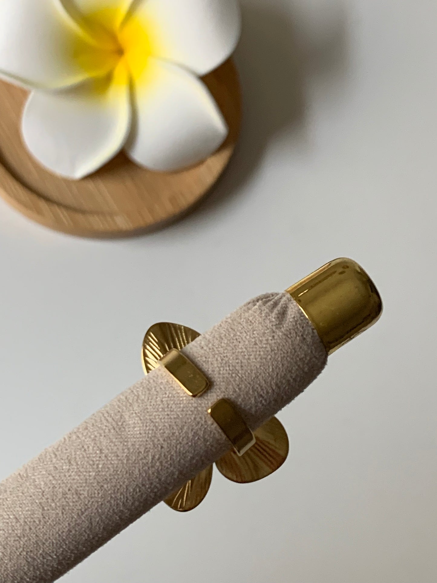 MONOÏ l Bague inoxydable