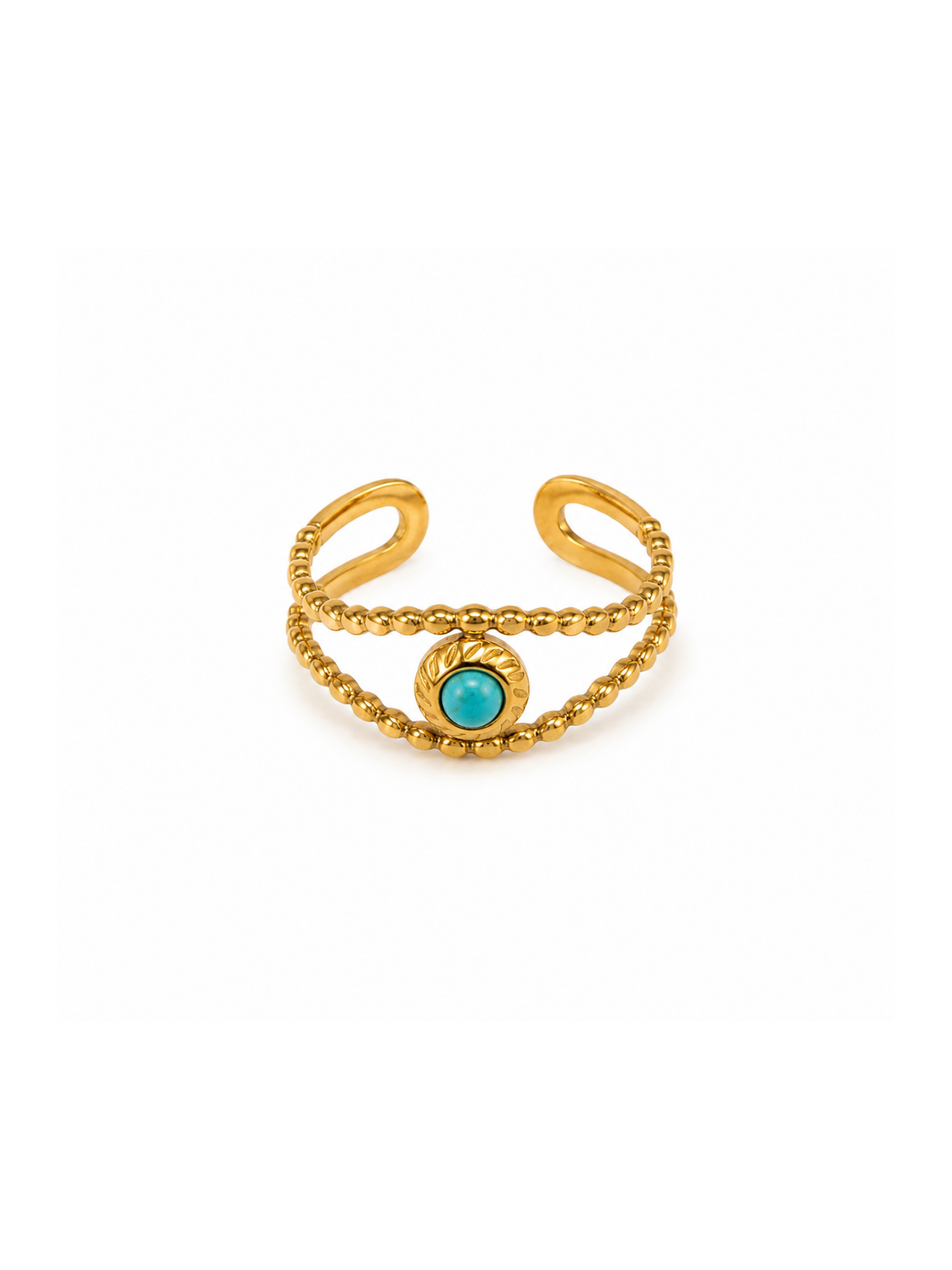 NEW l Bague colorée inoxydable