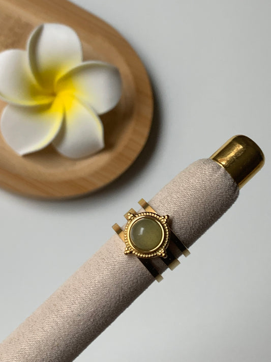 JADE l Bague inoxydable