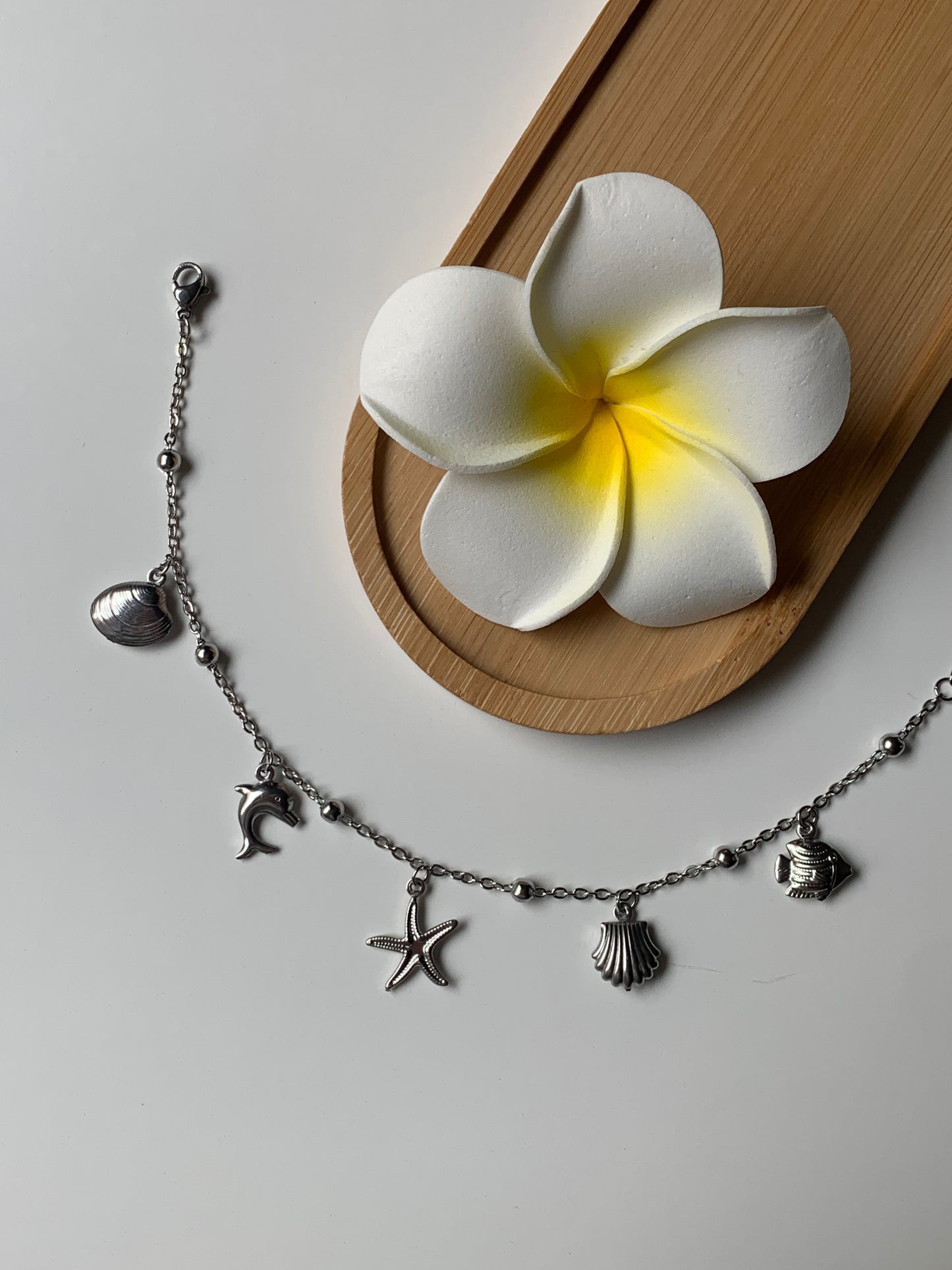 OCEAN MOOD - OCÉANIE l Bracelet inoxydable pour la cheville