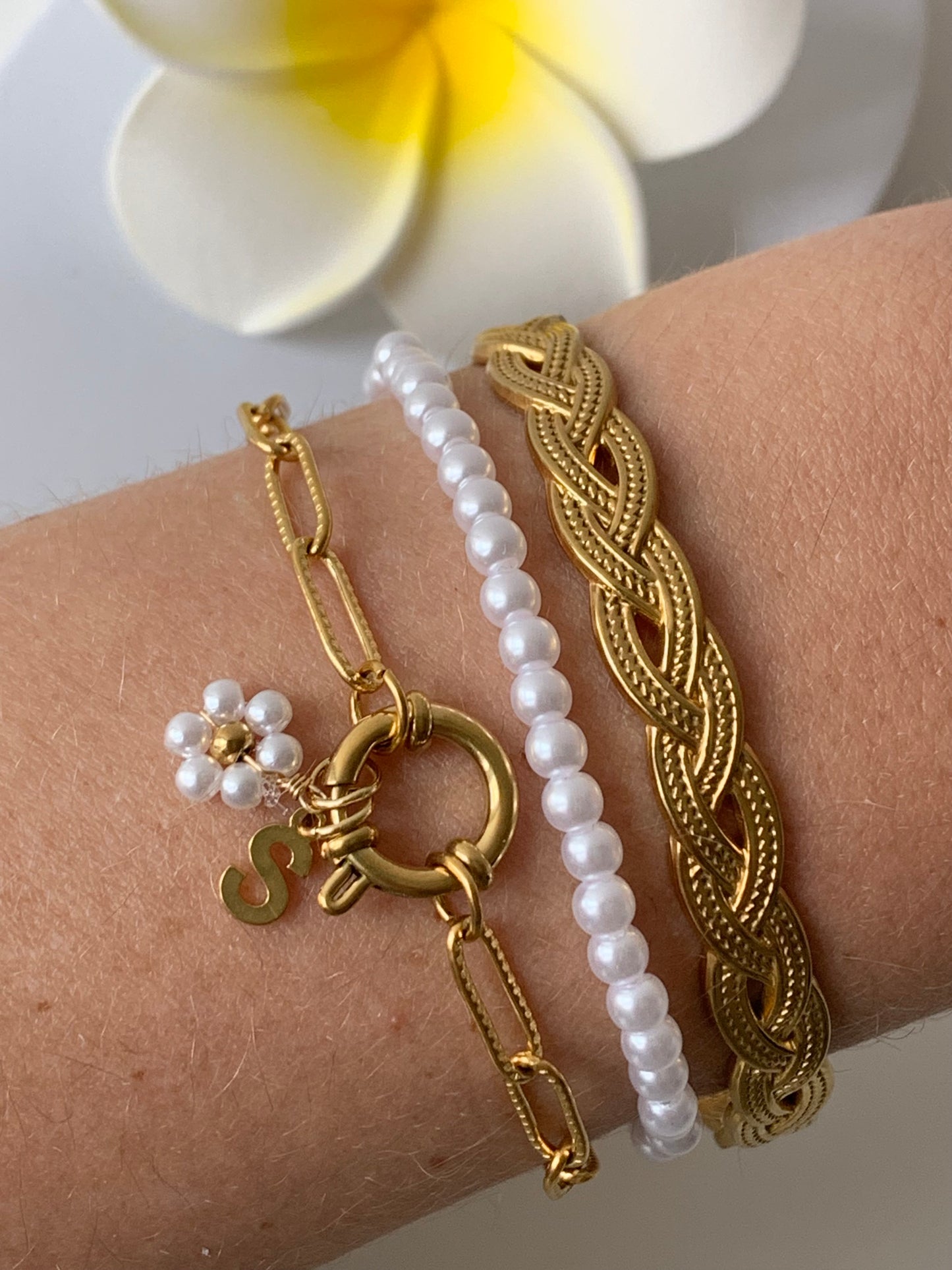 MARIE l Bracelet inoxydable personnalisable