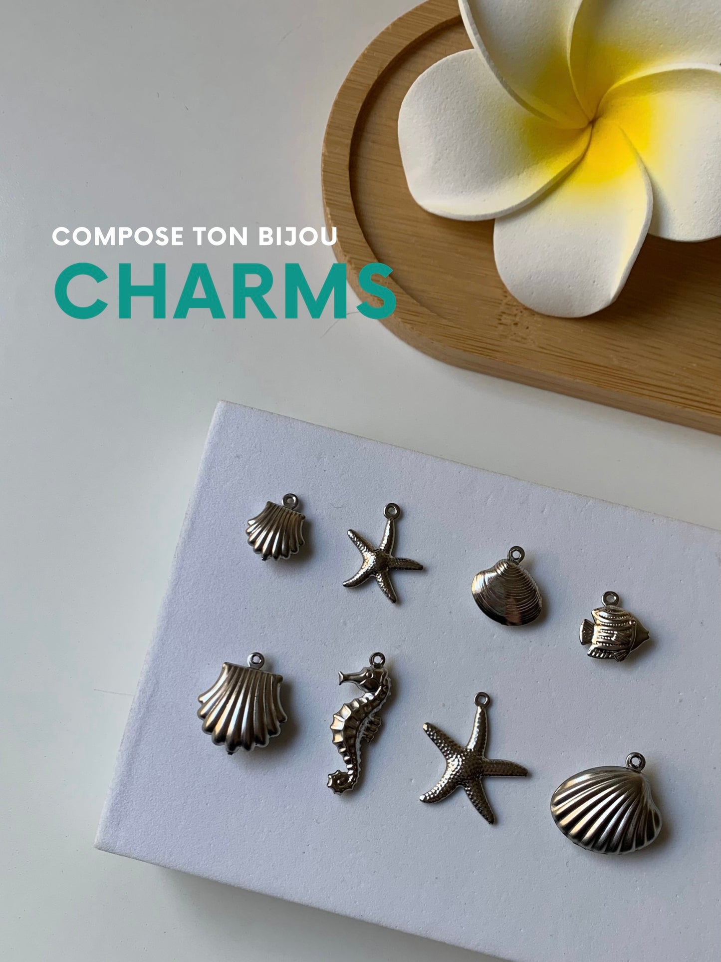 PLAYA l Charms inoxydable