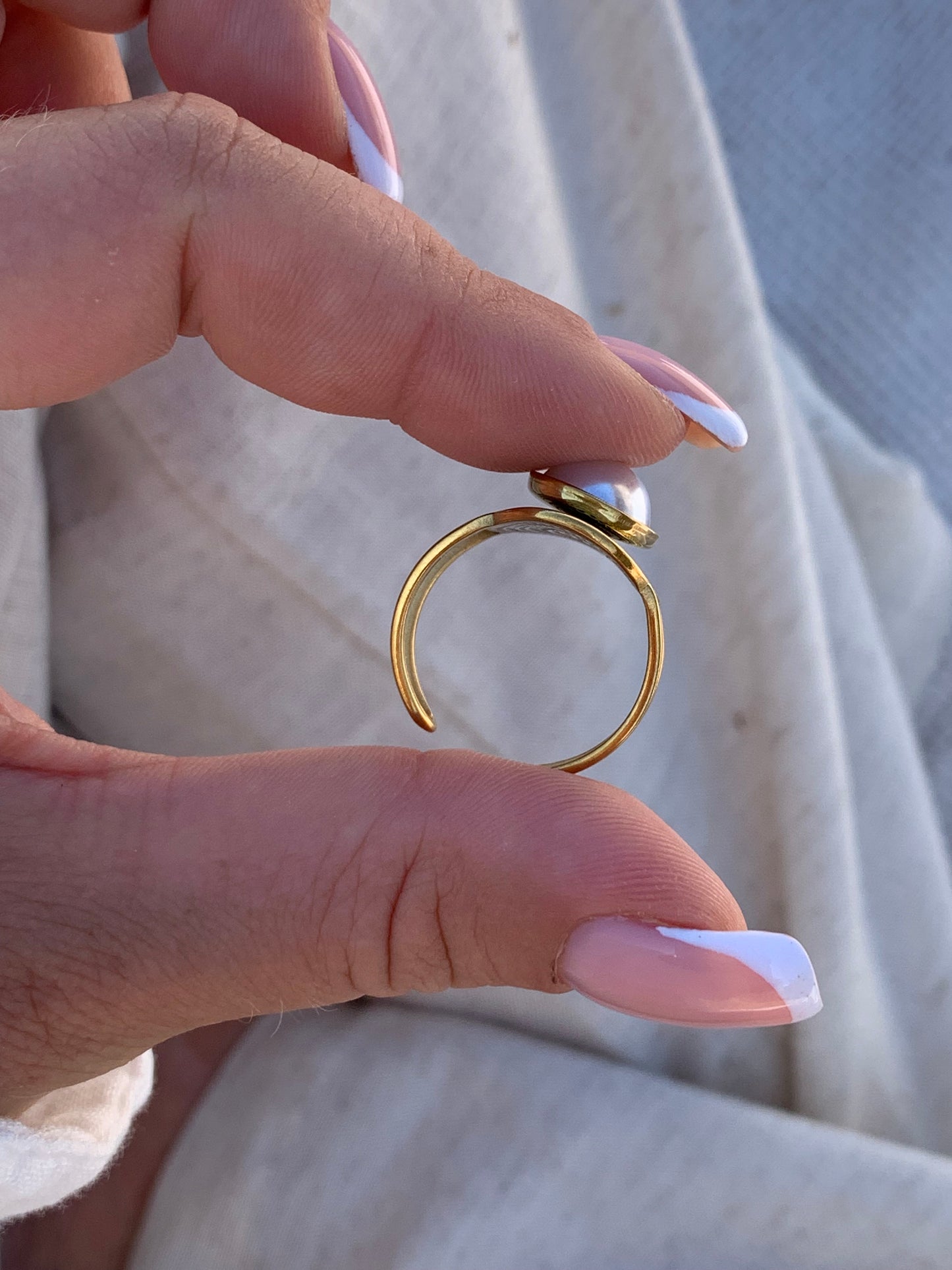 AMBRE l Bague inoxydable