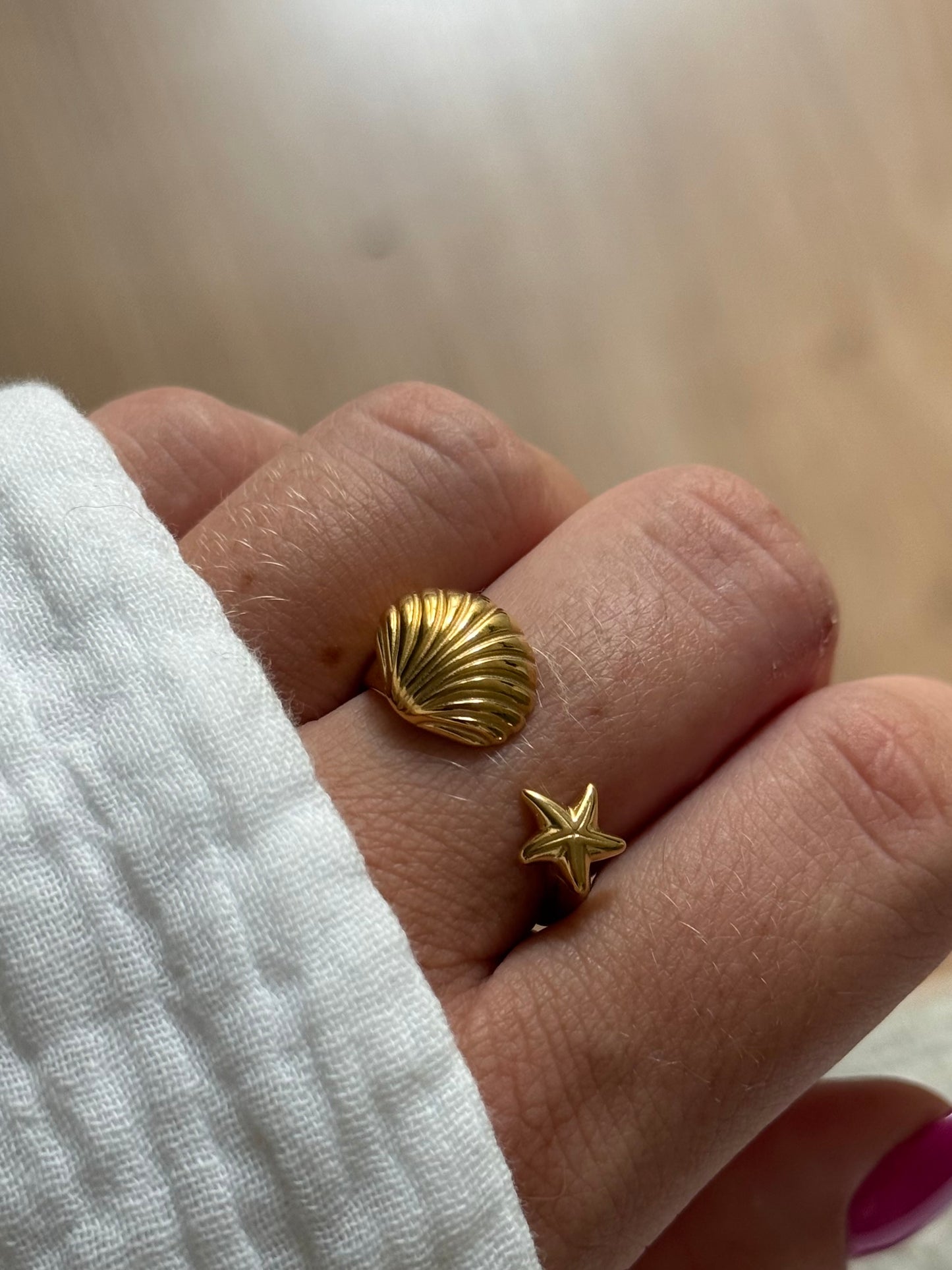 OCEAN MOOD - CORA l Bague inoxydable