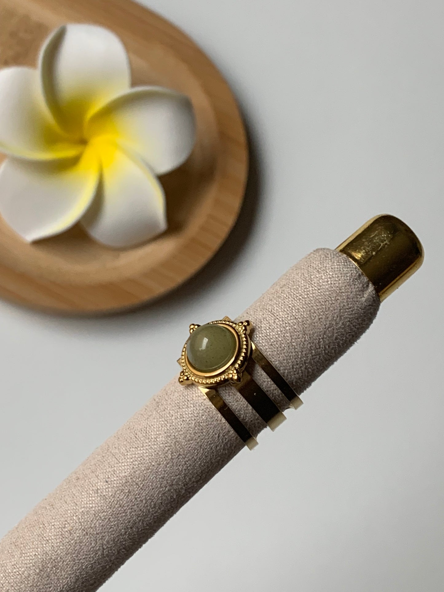 JADE l Bague inoxydable