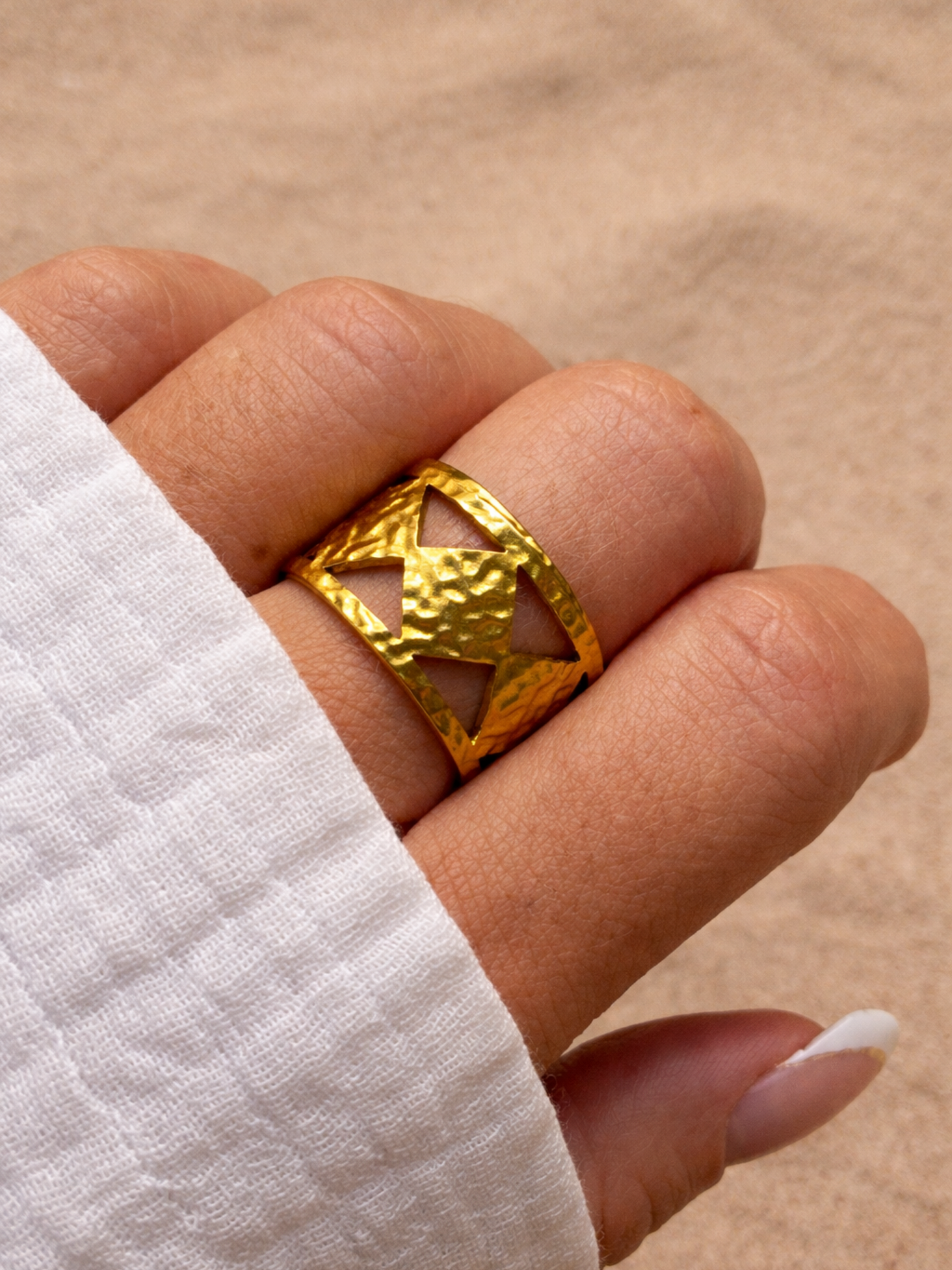 LÉANDRA l Bague inoxydable