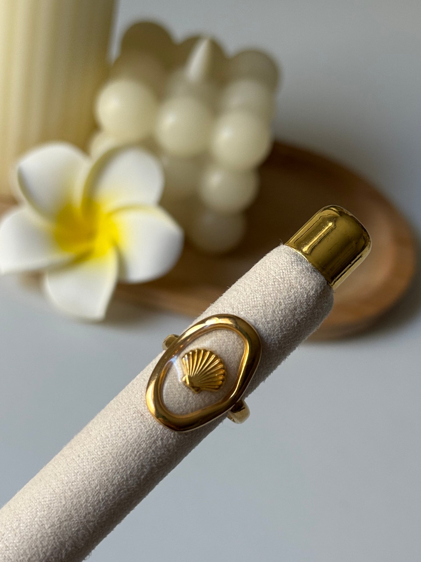 OCEAN MOOD - AZURE l Bague inoxydable