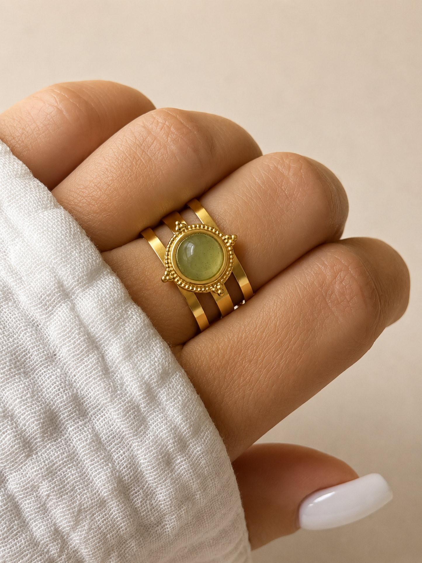 NEW l Bague colorée inoxydable