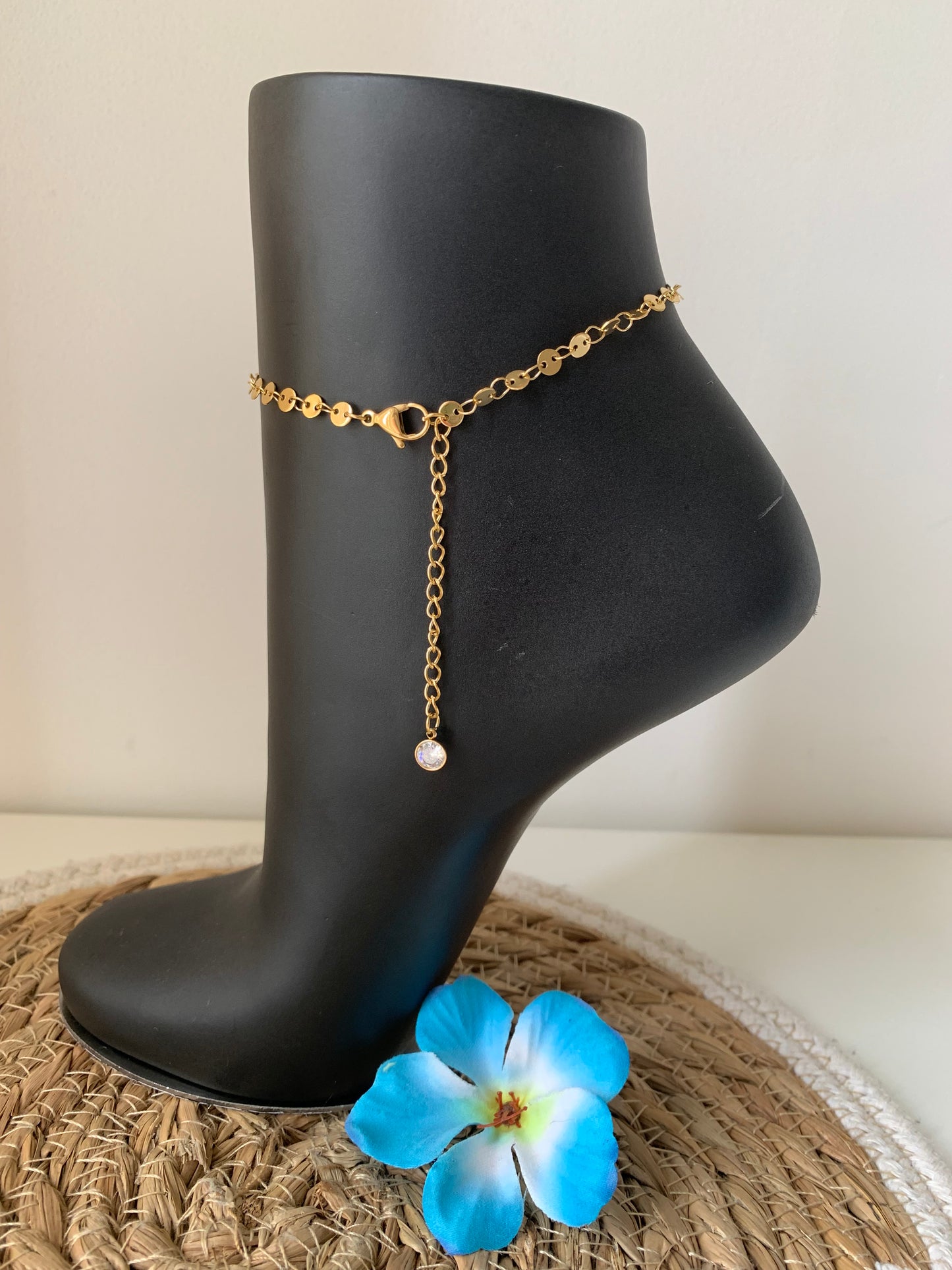 GALA l Bracelet de cheville inoxydable