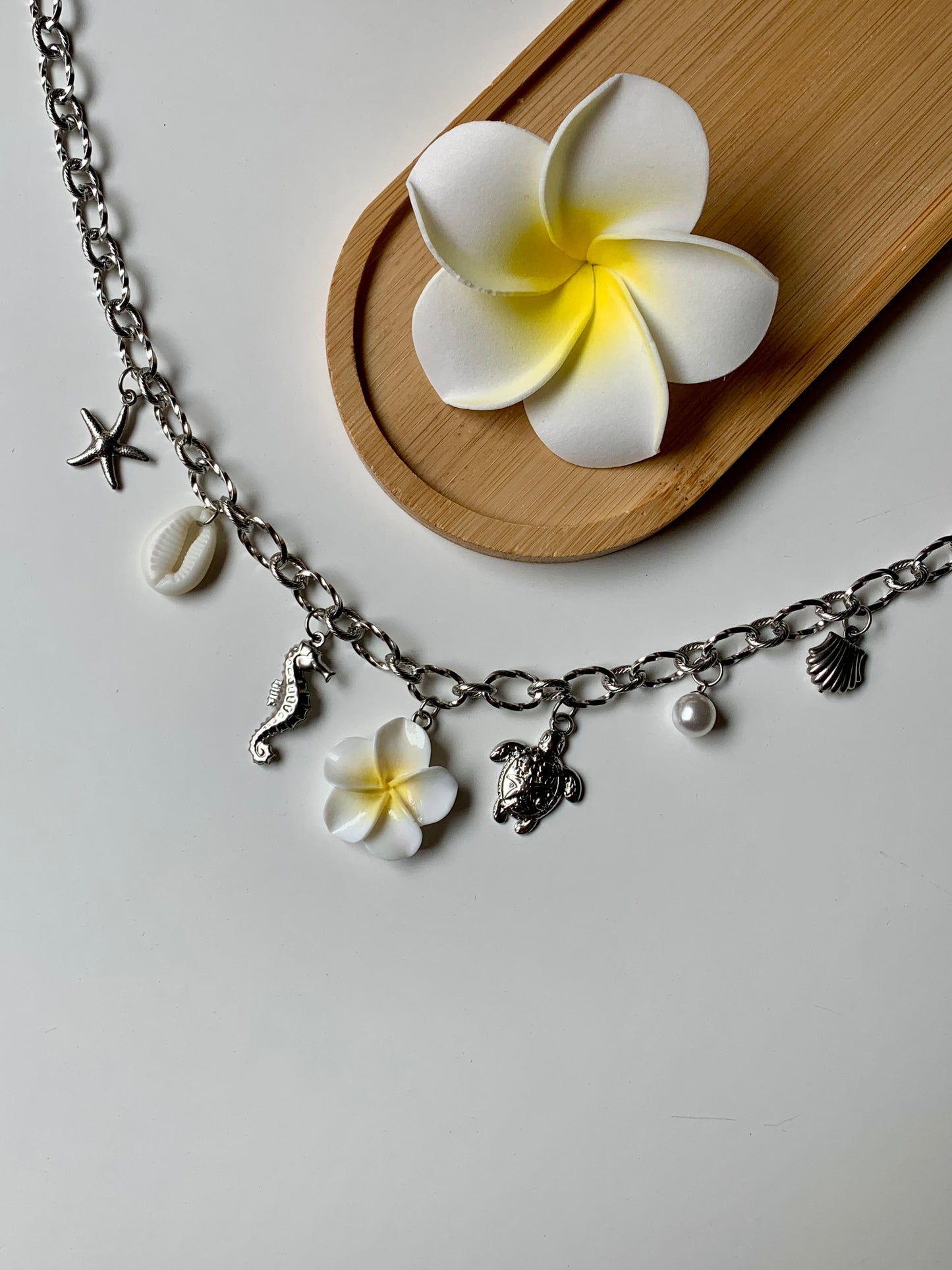 GALAPADOS - Collier charms inoxydable