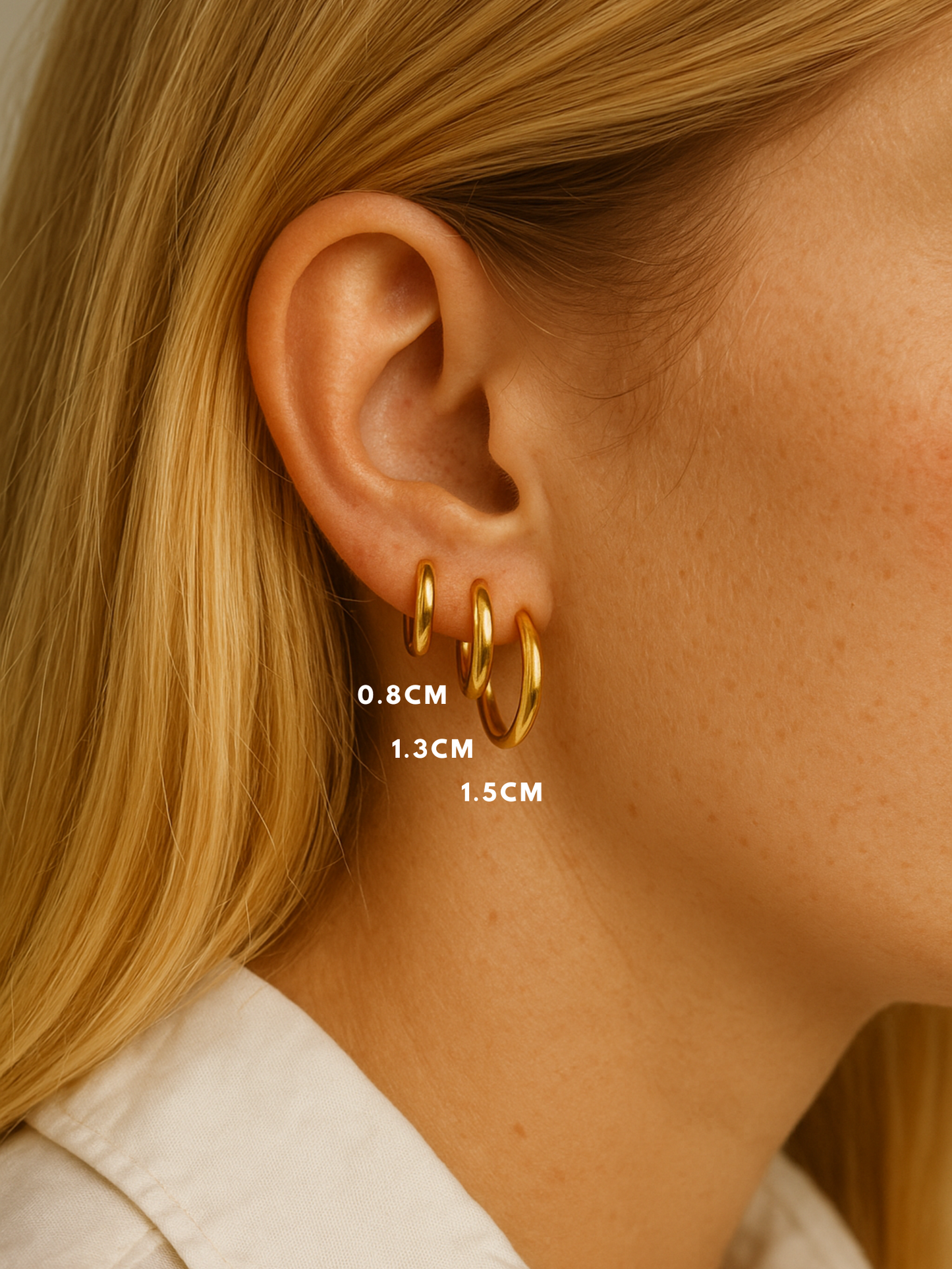 ELSA l Anneaux inoxydables - 0,8cm