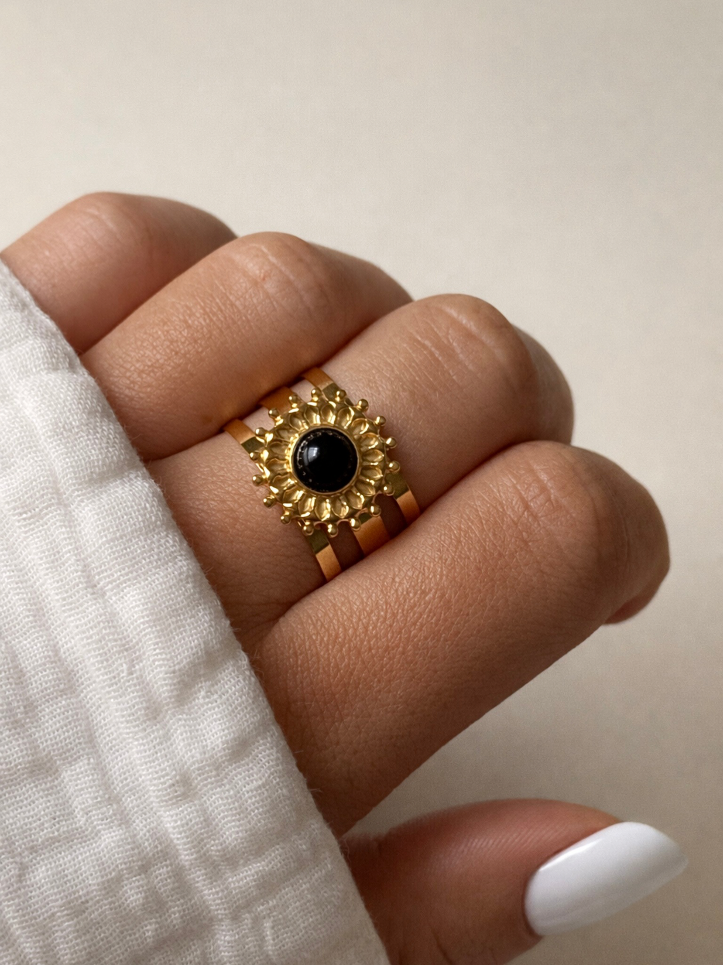 NEW l Bague colorée inoxydable