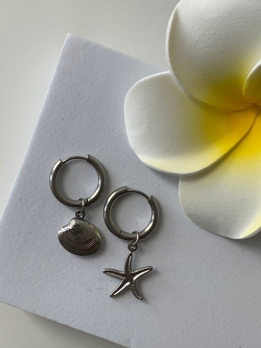 OCEAN MOOD - DUO SUMMER l Boucles inoxydables