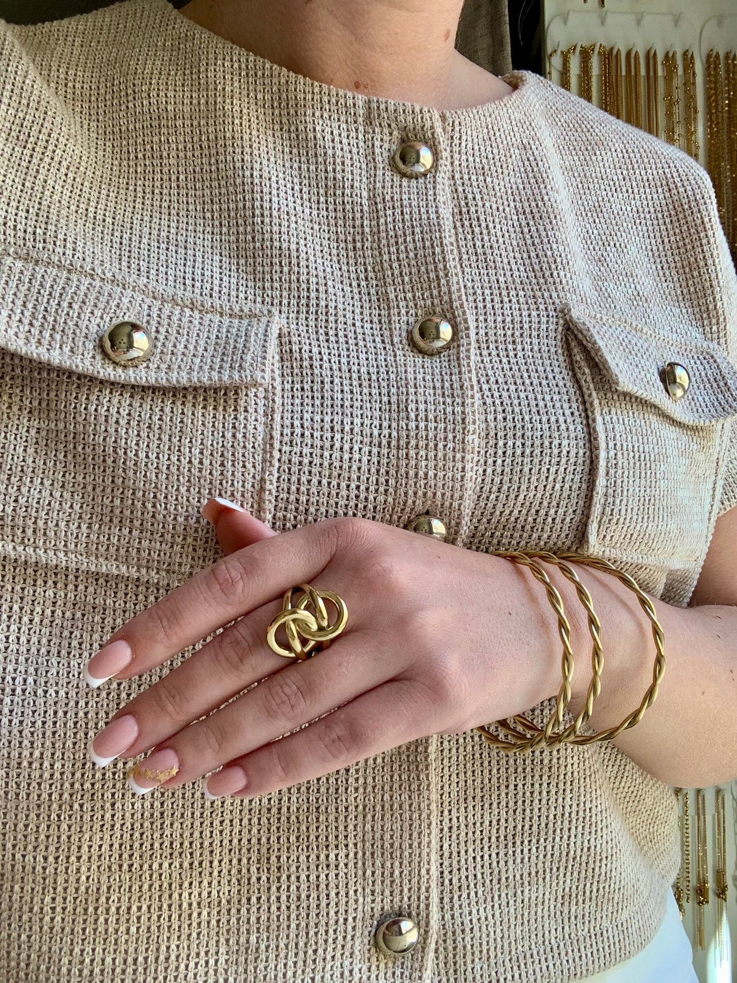 MADELEINE l Bague inoxydable