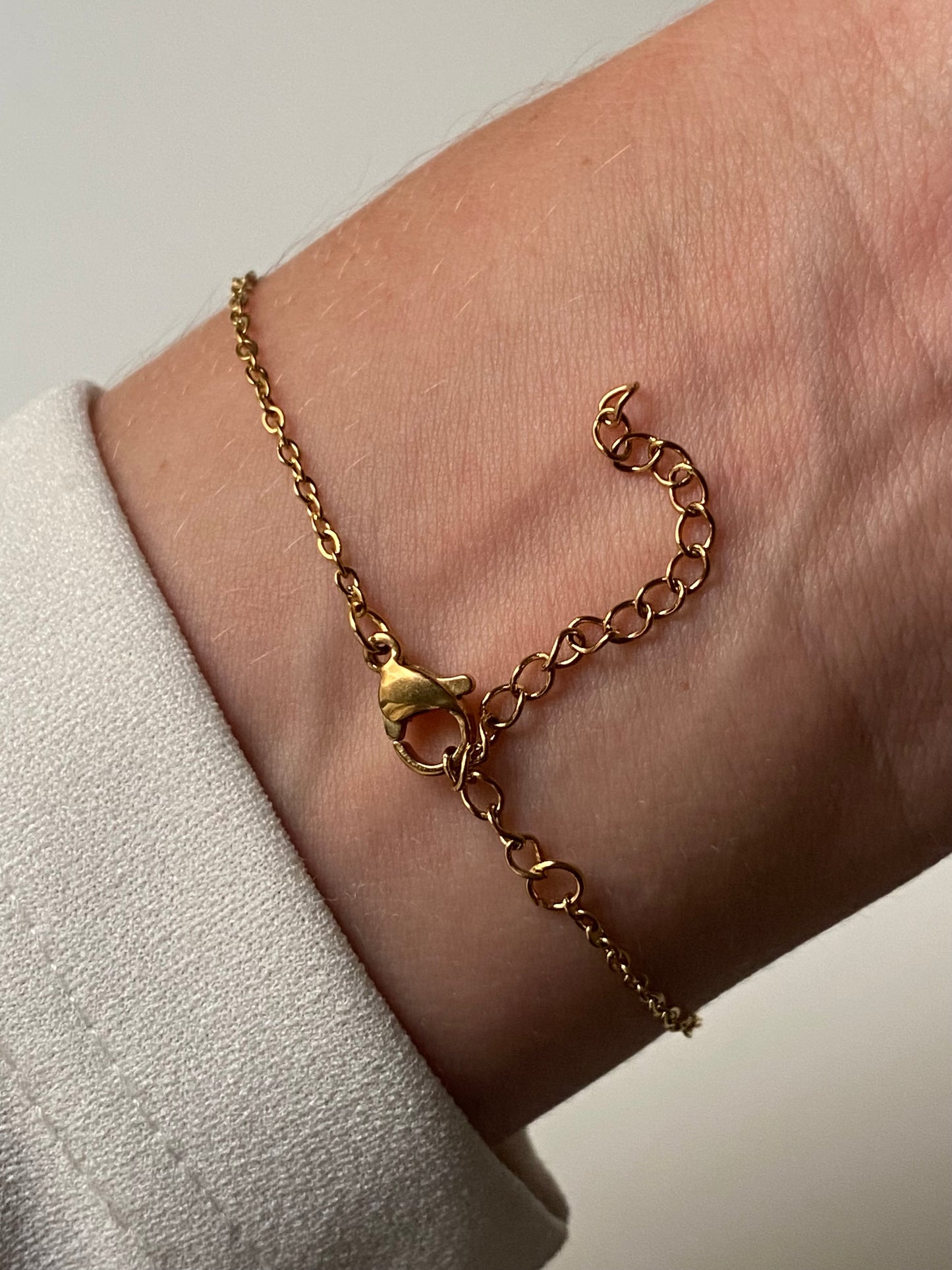 LILA l Bracelet ajustable en acier inoxydable