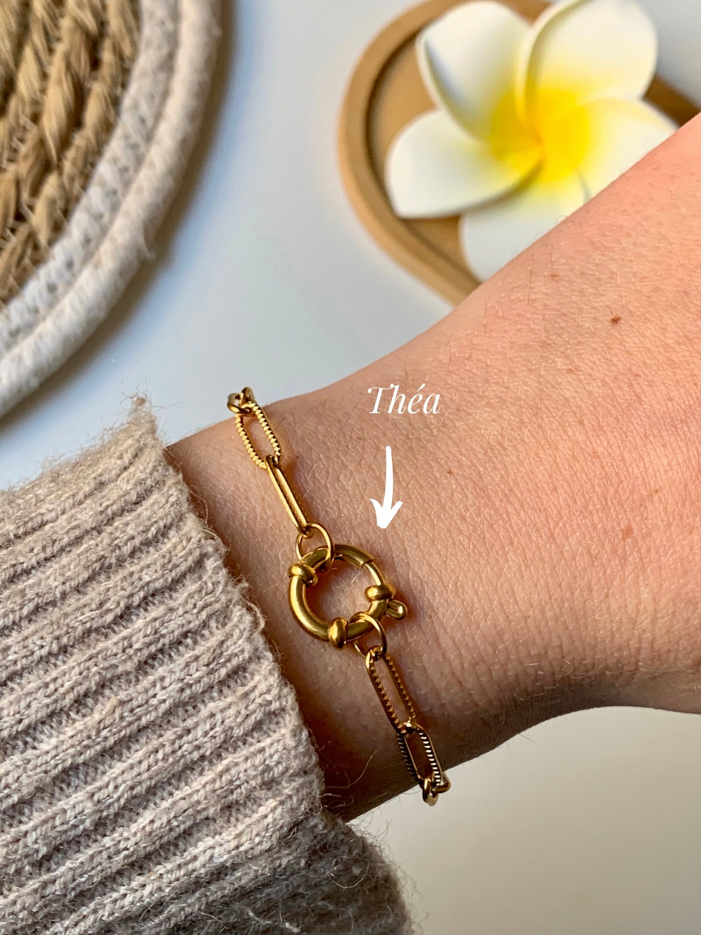 CHOCKER l Bracelet inoxydable personnalisable