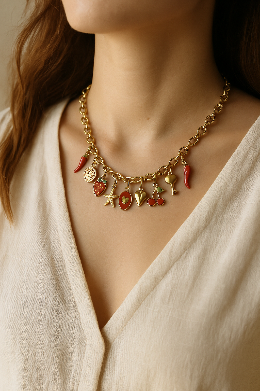 CHARMS l Collier inoxydable à personnaliser