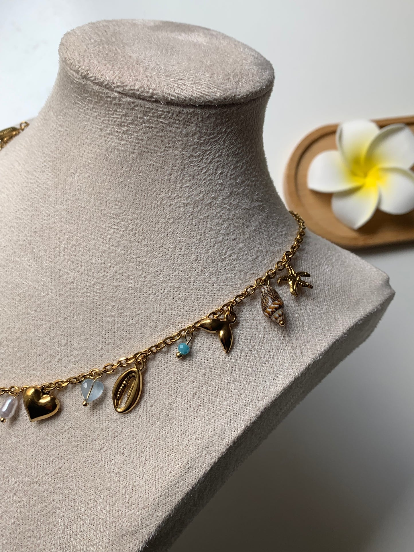 MARTINIQUE l Collier charms inoxydable