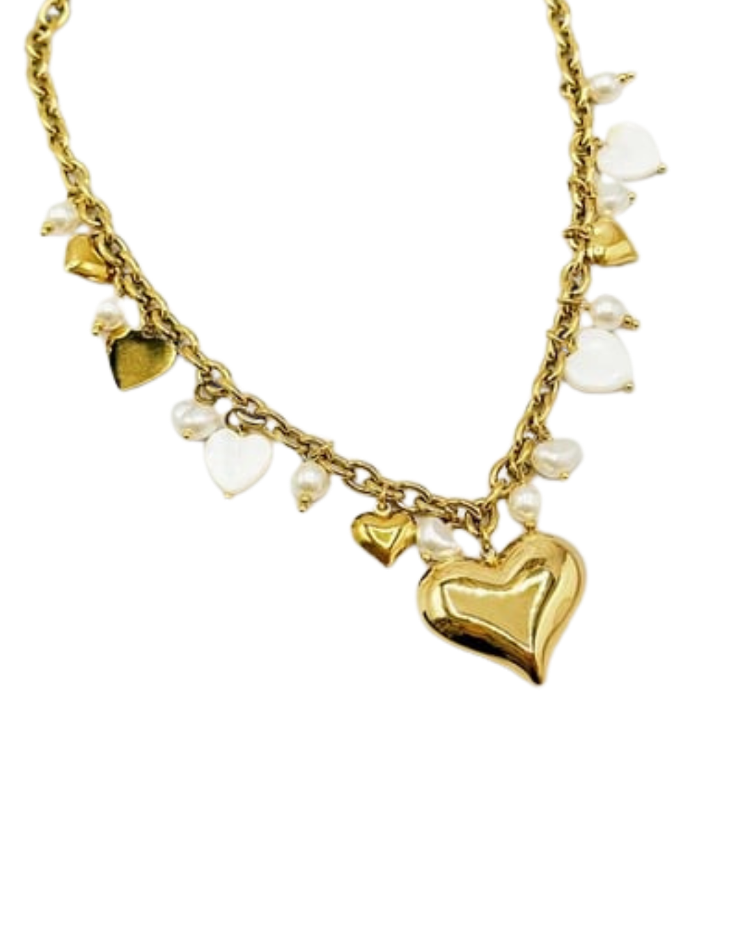 LOVE l Collier inoxydable
