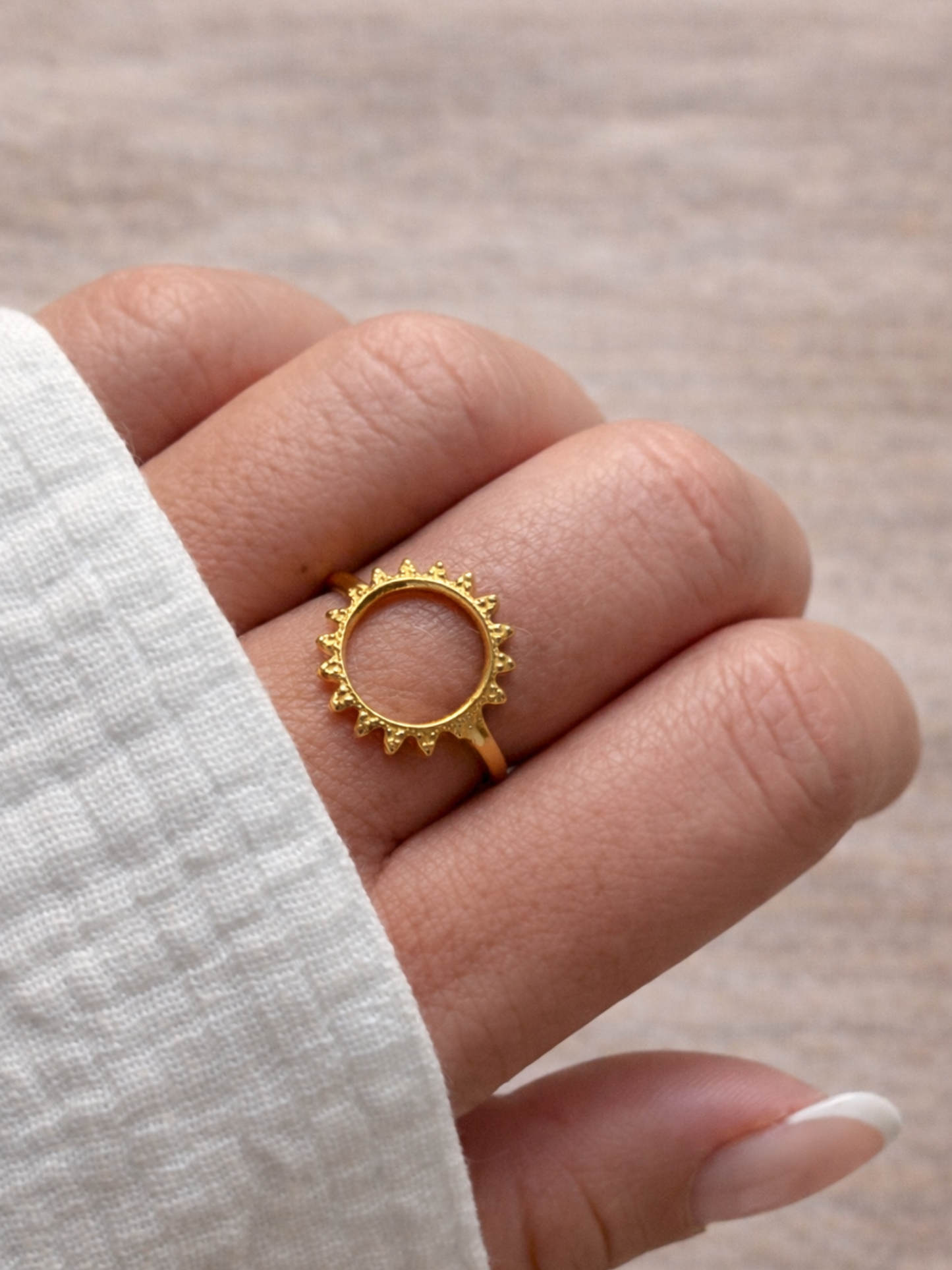 ASTRES - SUNNY l Bague inoxydable