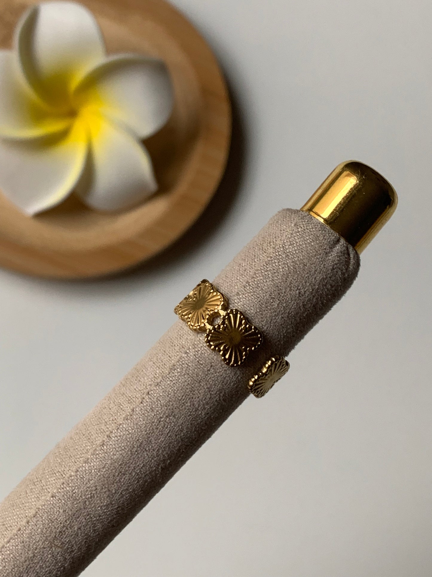 AMAZONITE l Bague inoxydable