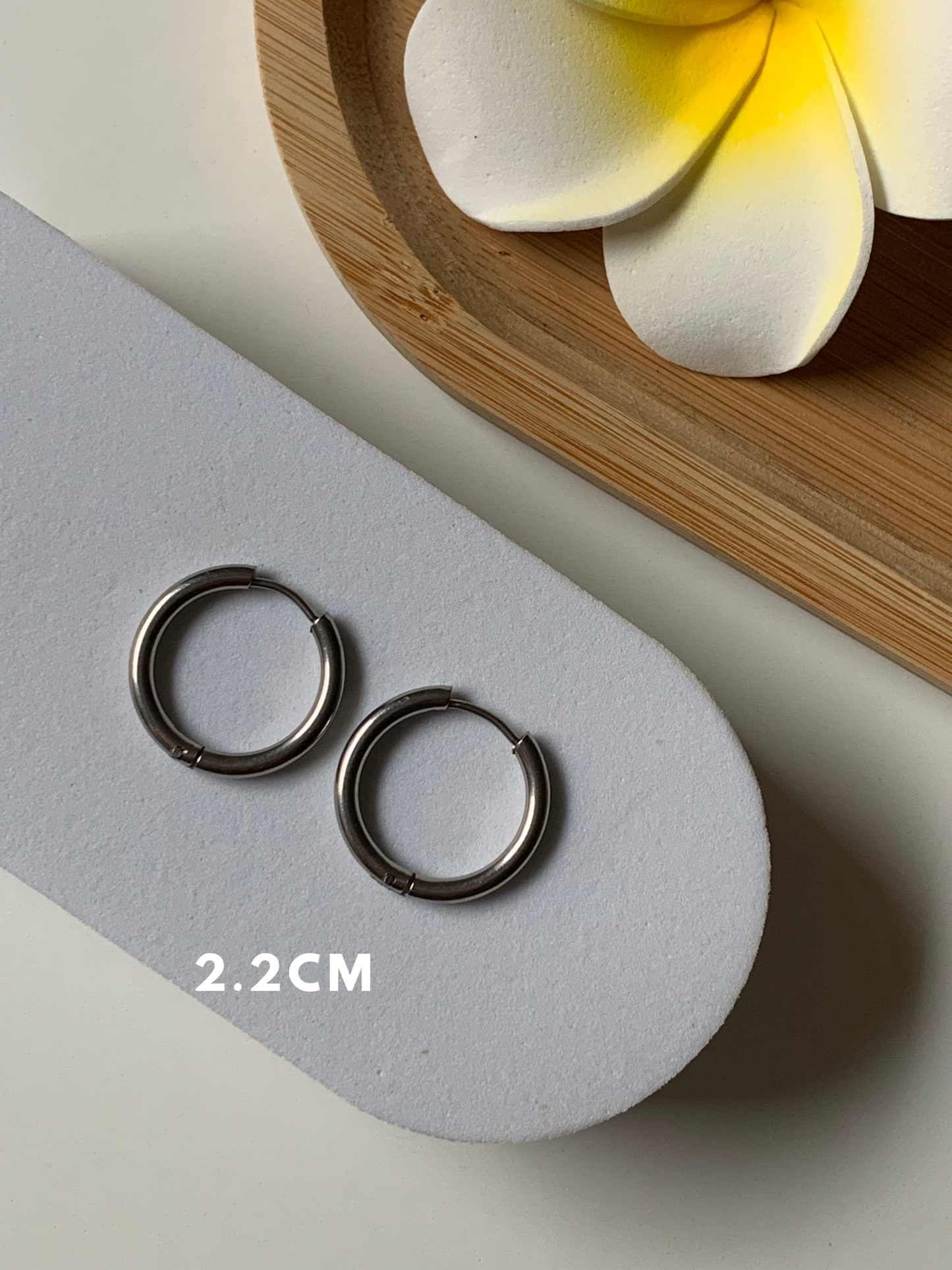 ELSA l Boucles inoxydables - 2.2cm