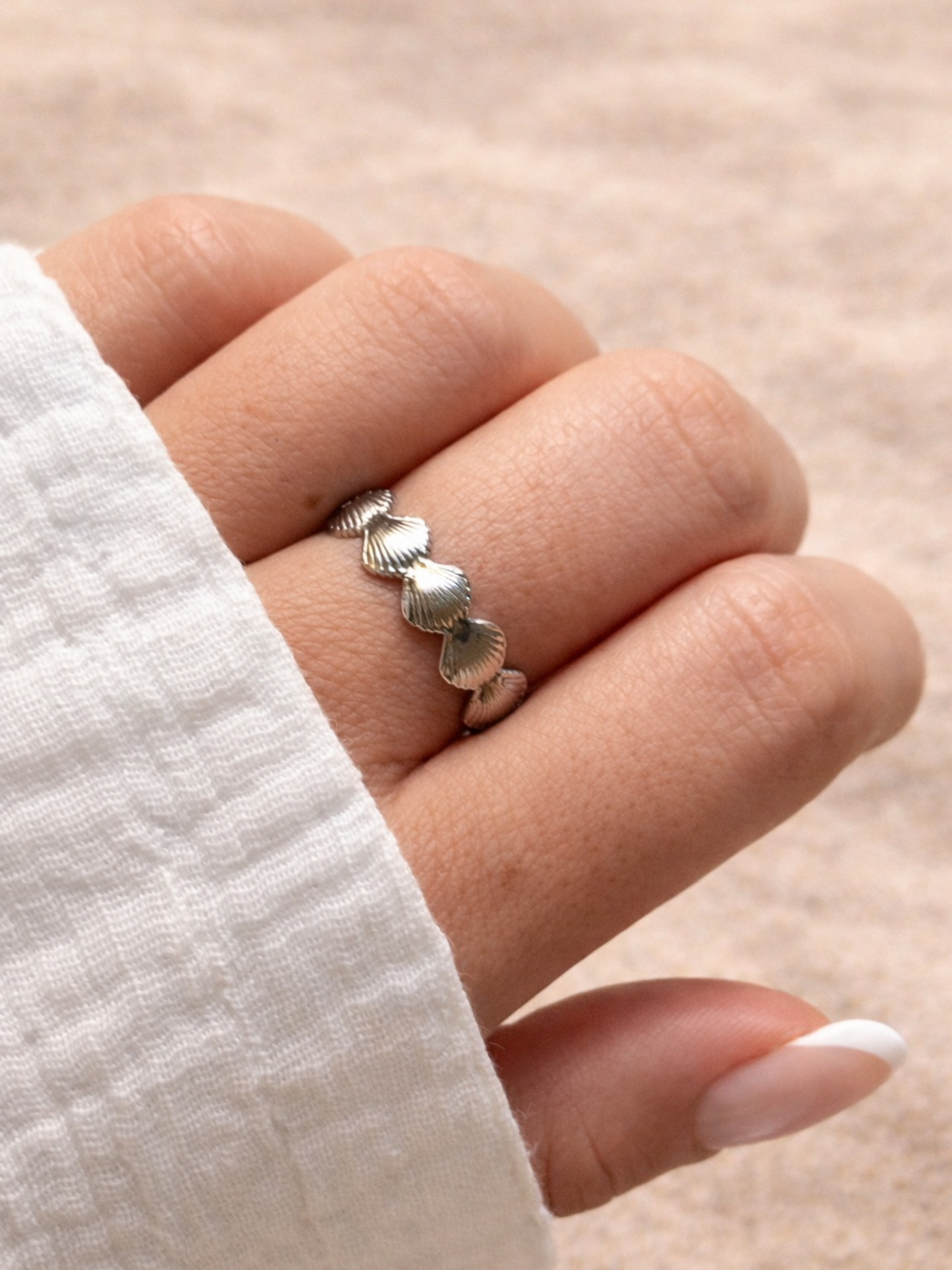 OCEAN MOOD - SABLE l Bague inoxydable