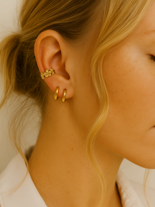 FLORA l Earcuff inoxydable
