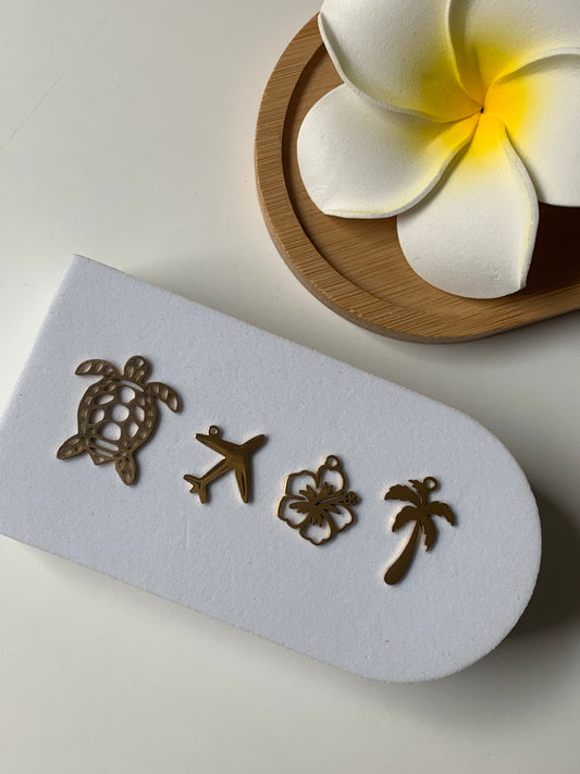 POLYNÉSIE l Charms inoxydable