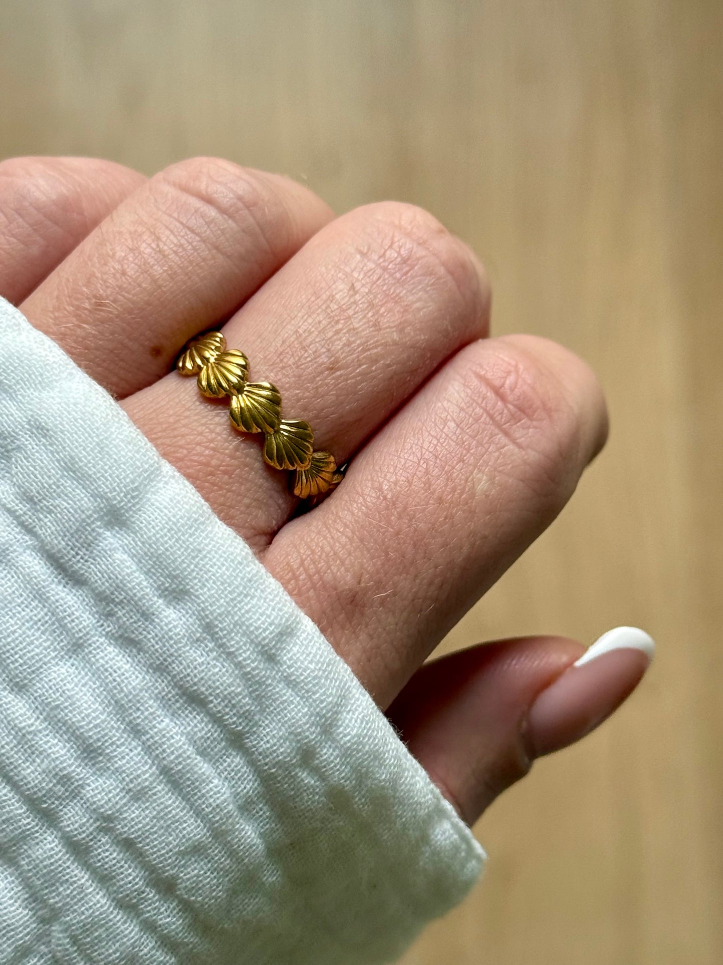 OCEAN MOOD - VANILLE l Bague inoxydable