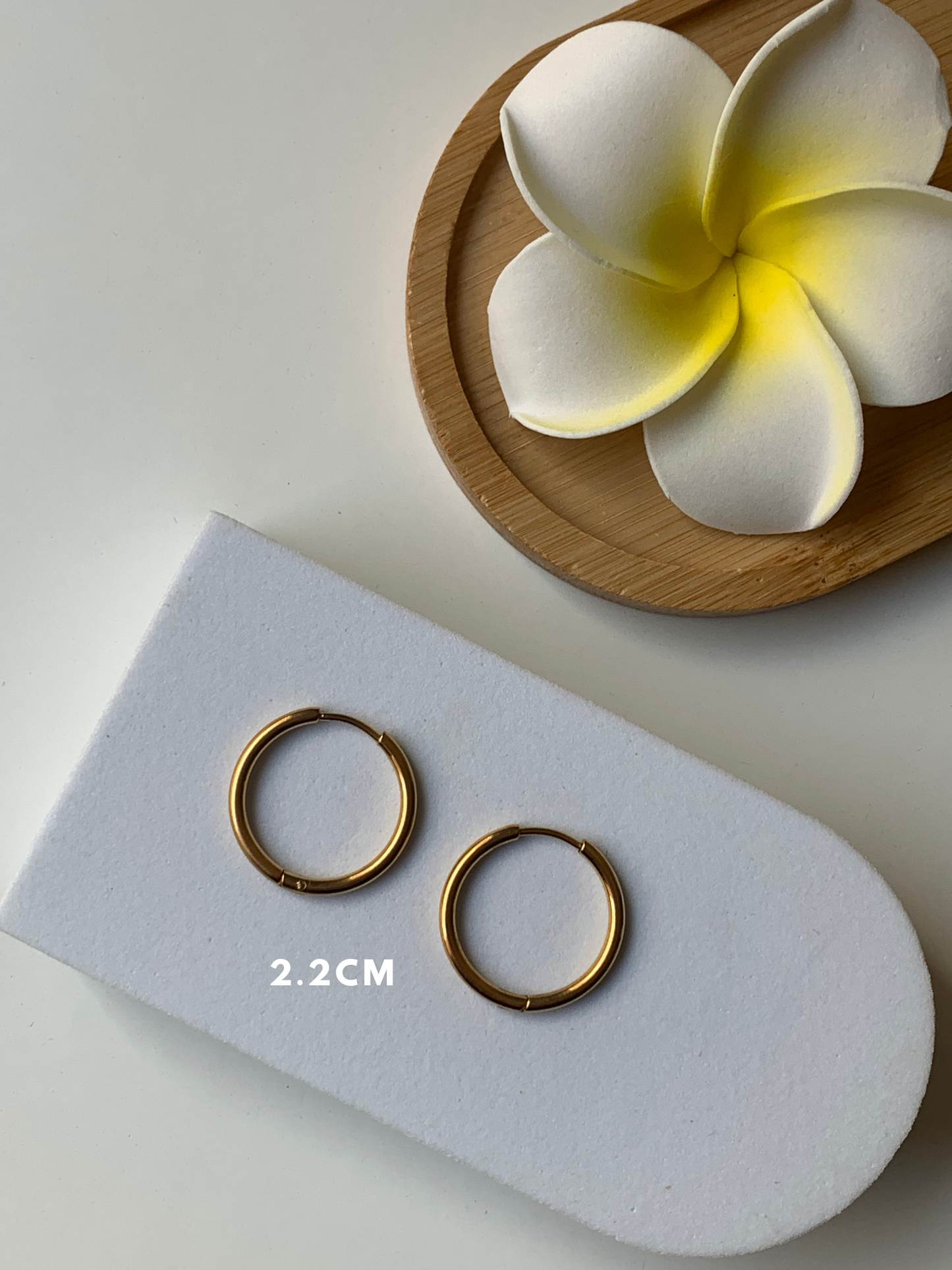 ELSA l Anneaux inoxydables - 2,2cm