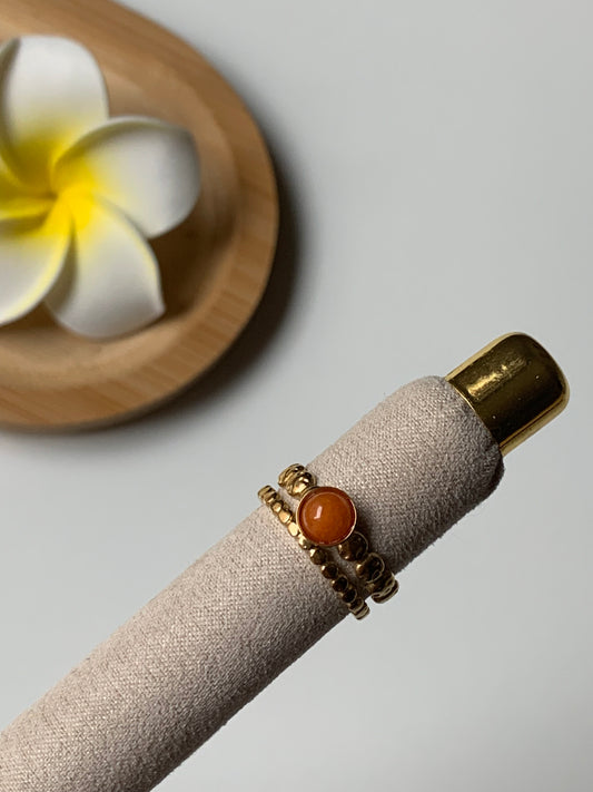 AGATE l Bague inoxydable