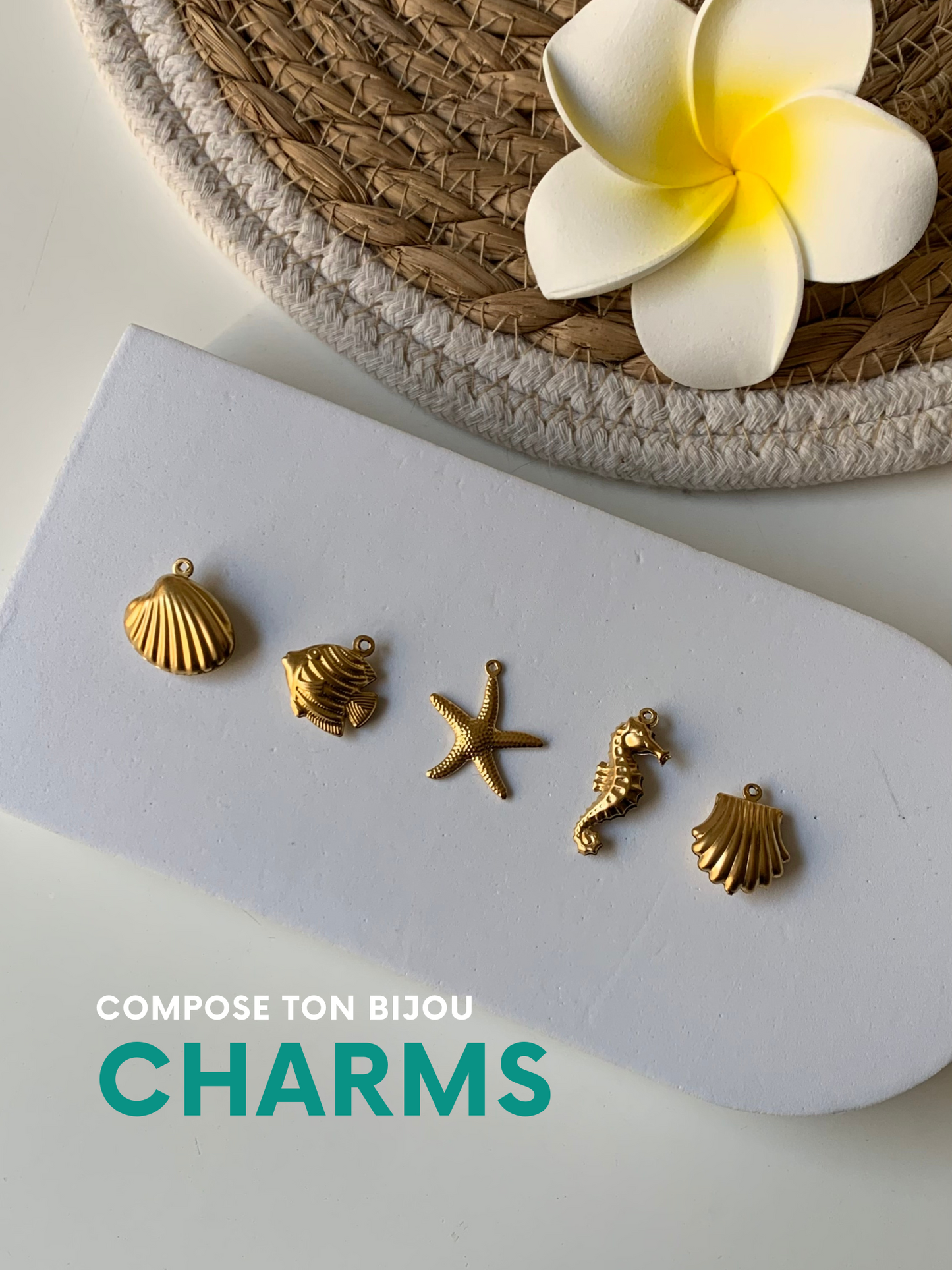 SUMMER l Charms inoxydable