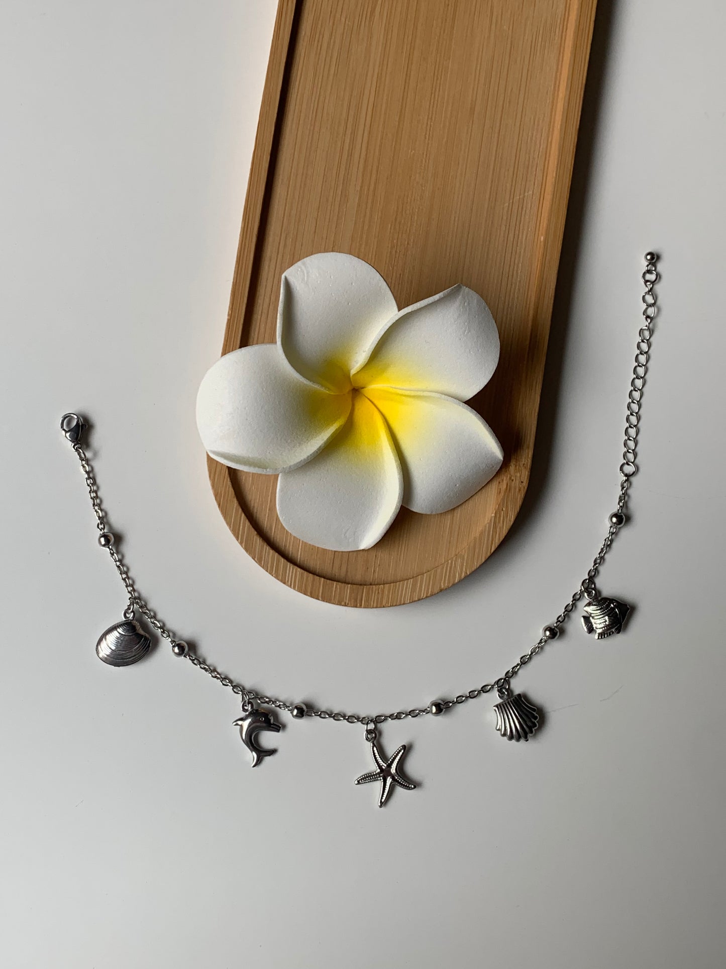 OCEAN MOOD - OCÉANIE l Bracelet inoxydable pour la cheville