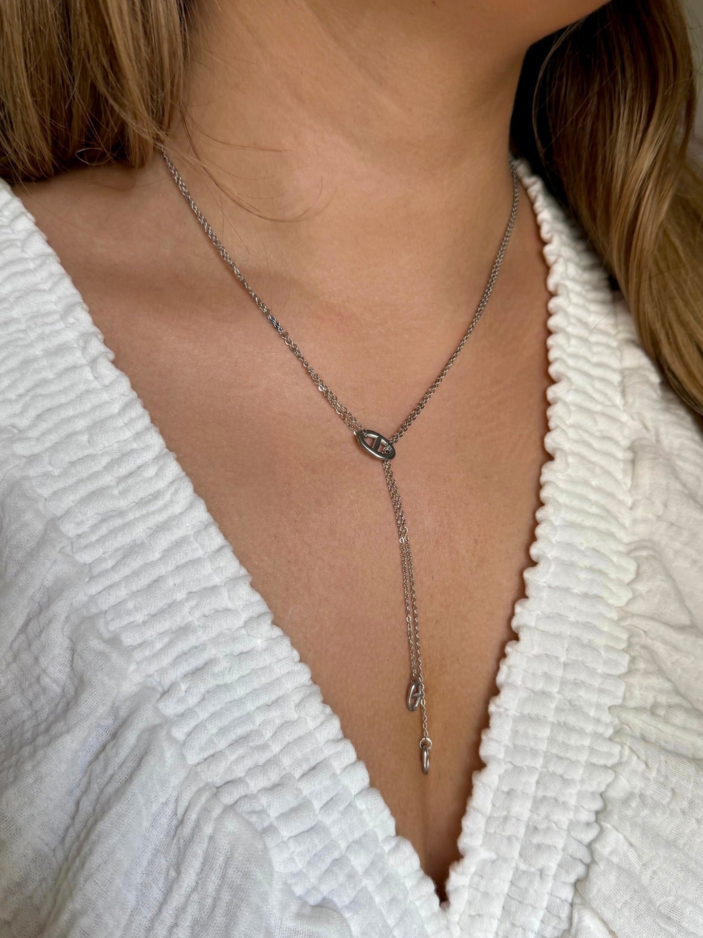 ELORA l Collier Y inoxydable